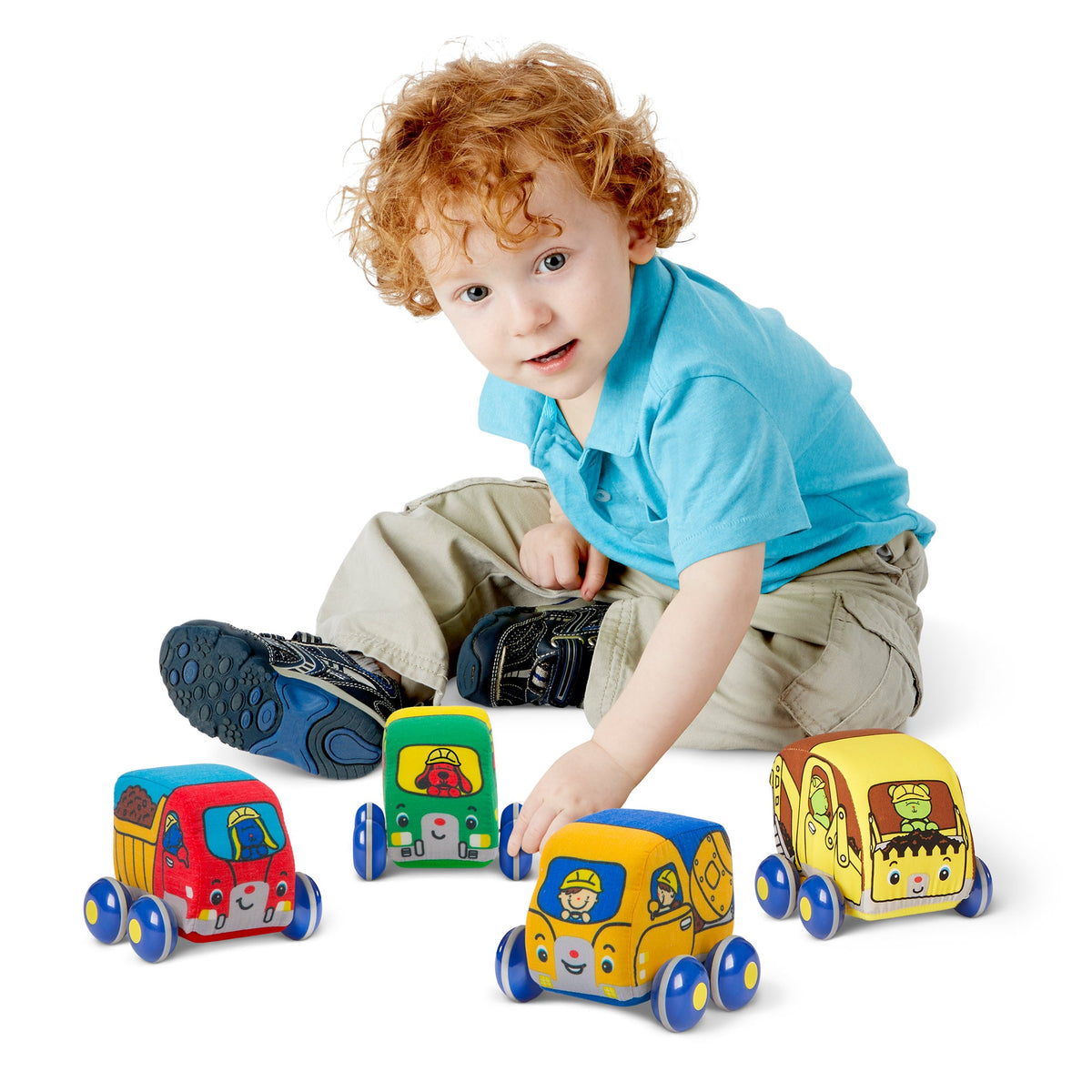 K's Kids Pull-Back Construction Vehicles
