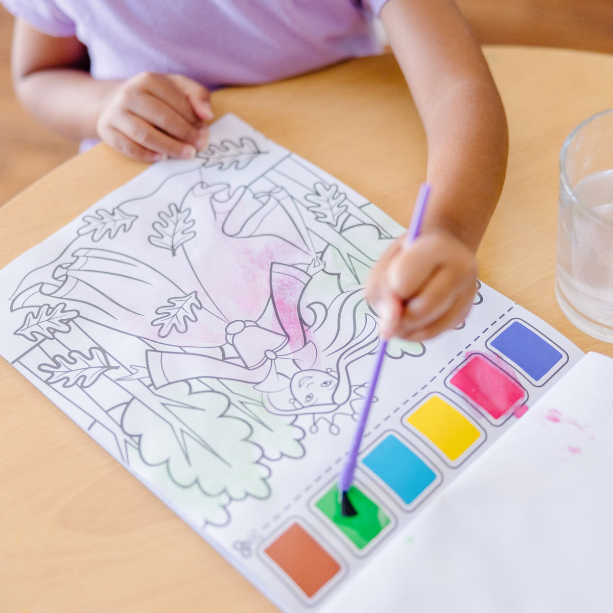 Paint With Water - Princess