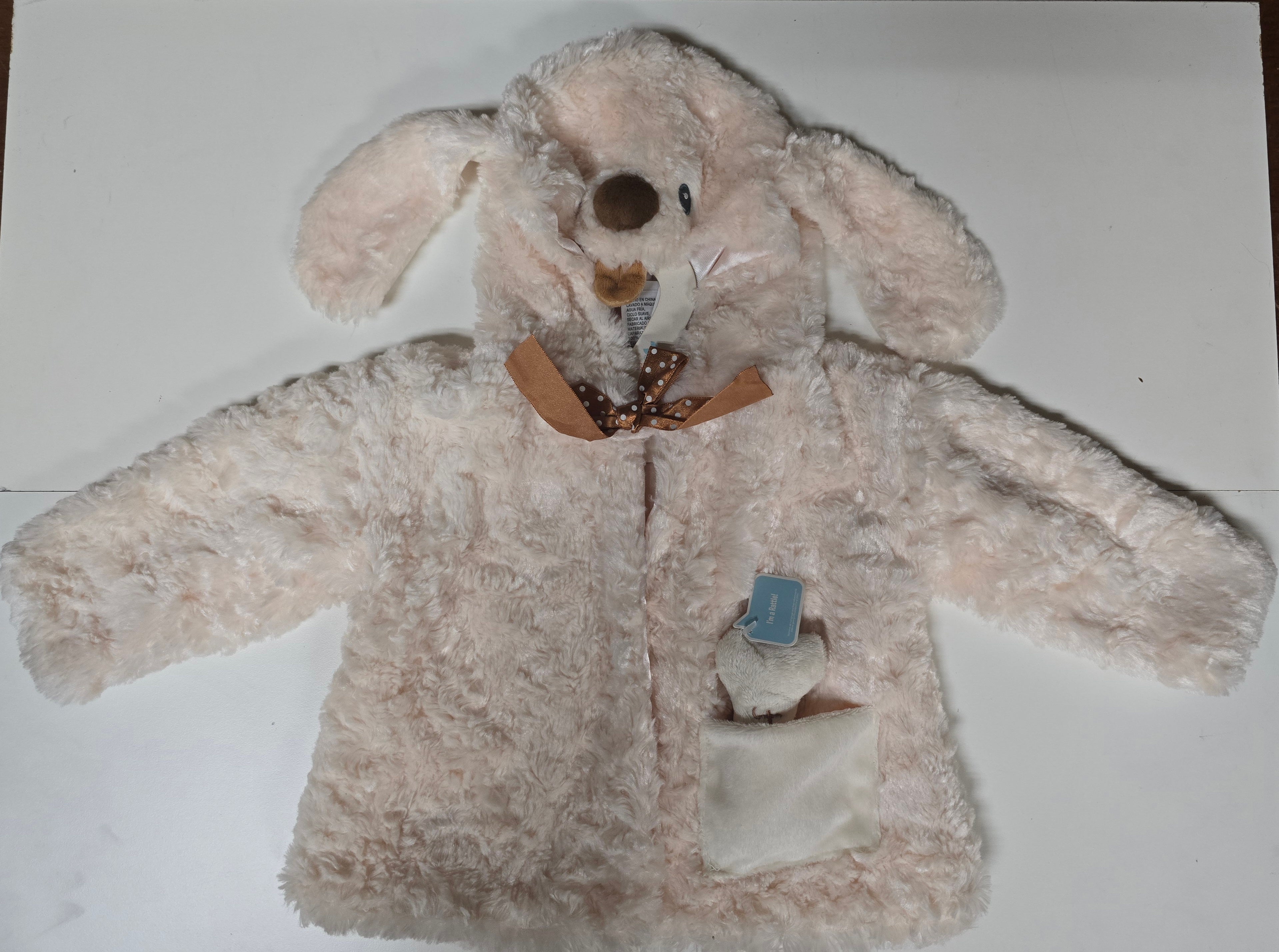 Baby Gund Auggie Doggie Coat 3-6 Months