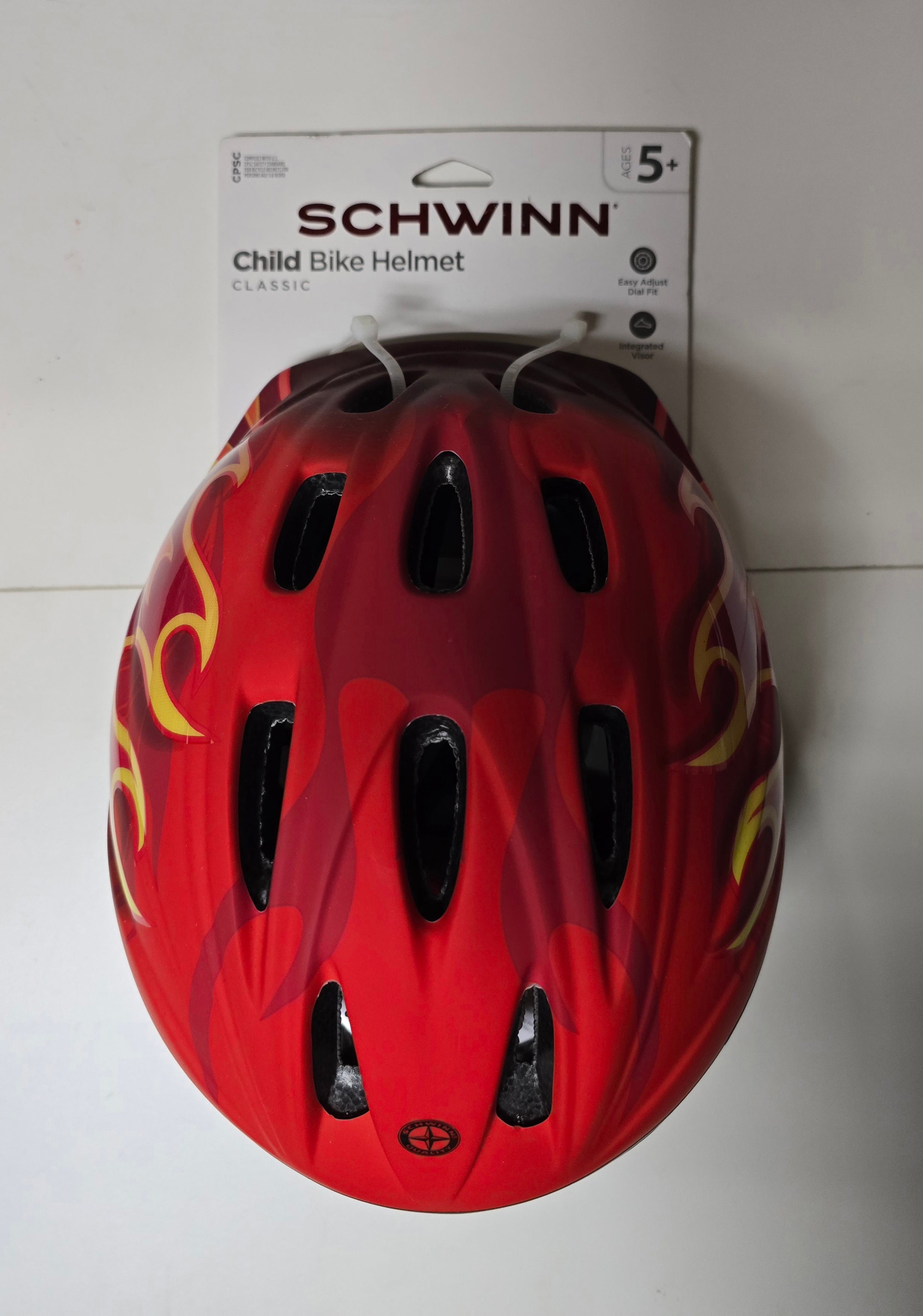 Schwinn Classic Child bike Helmet Red Flames