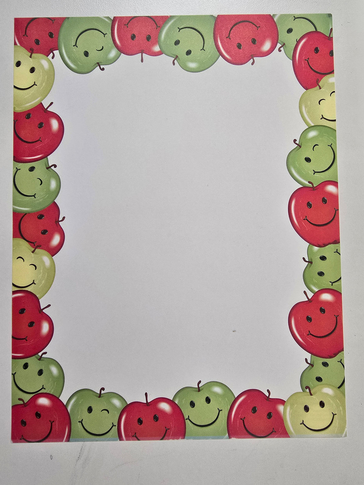 Back To School Teacher Scrapbook Paper Printer Paper 8.5" x 11" 24pc