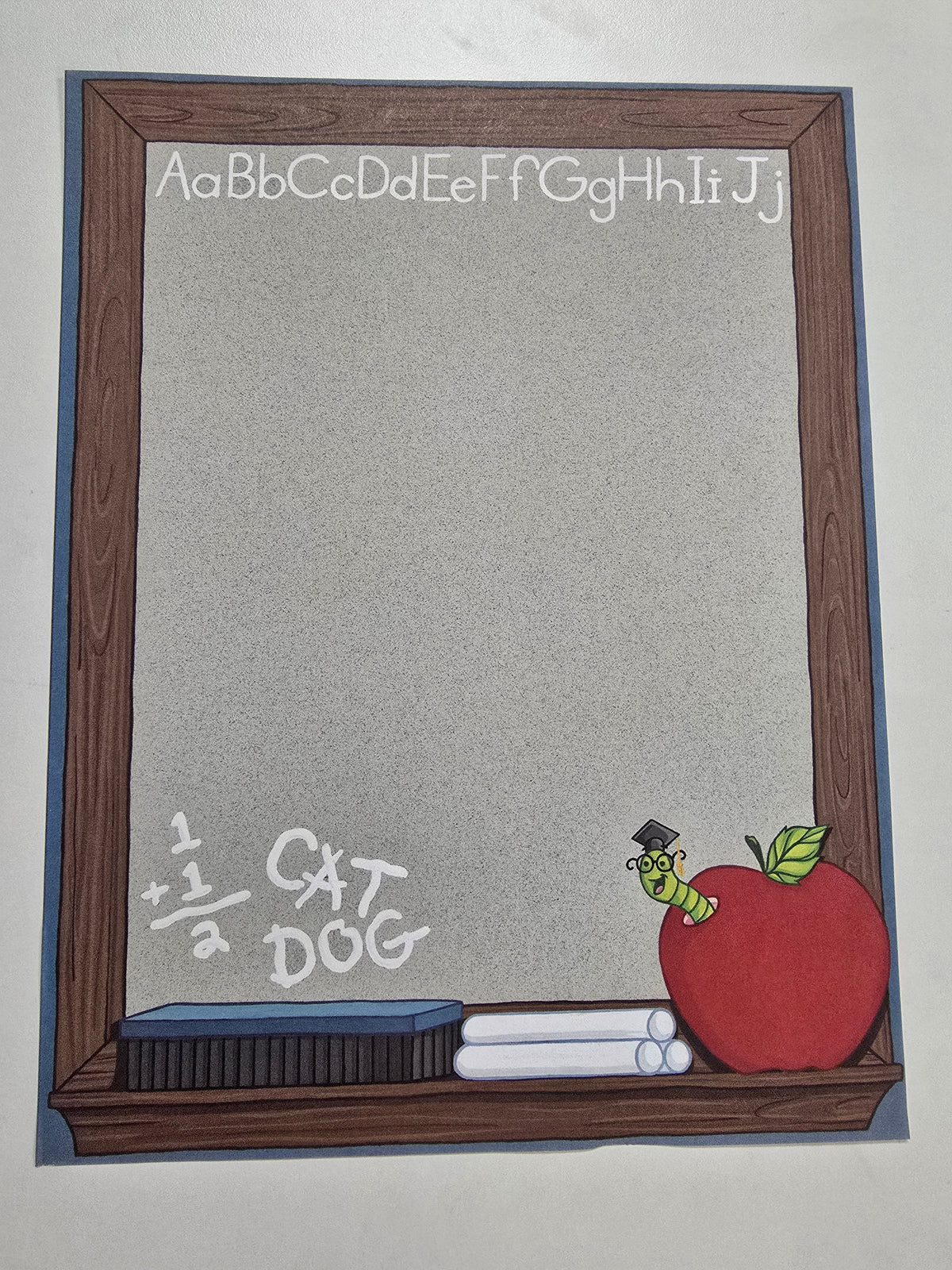 Back To School Teacher Scrapbook Paper Printer Paper 8.5" x 11" 24pc