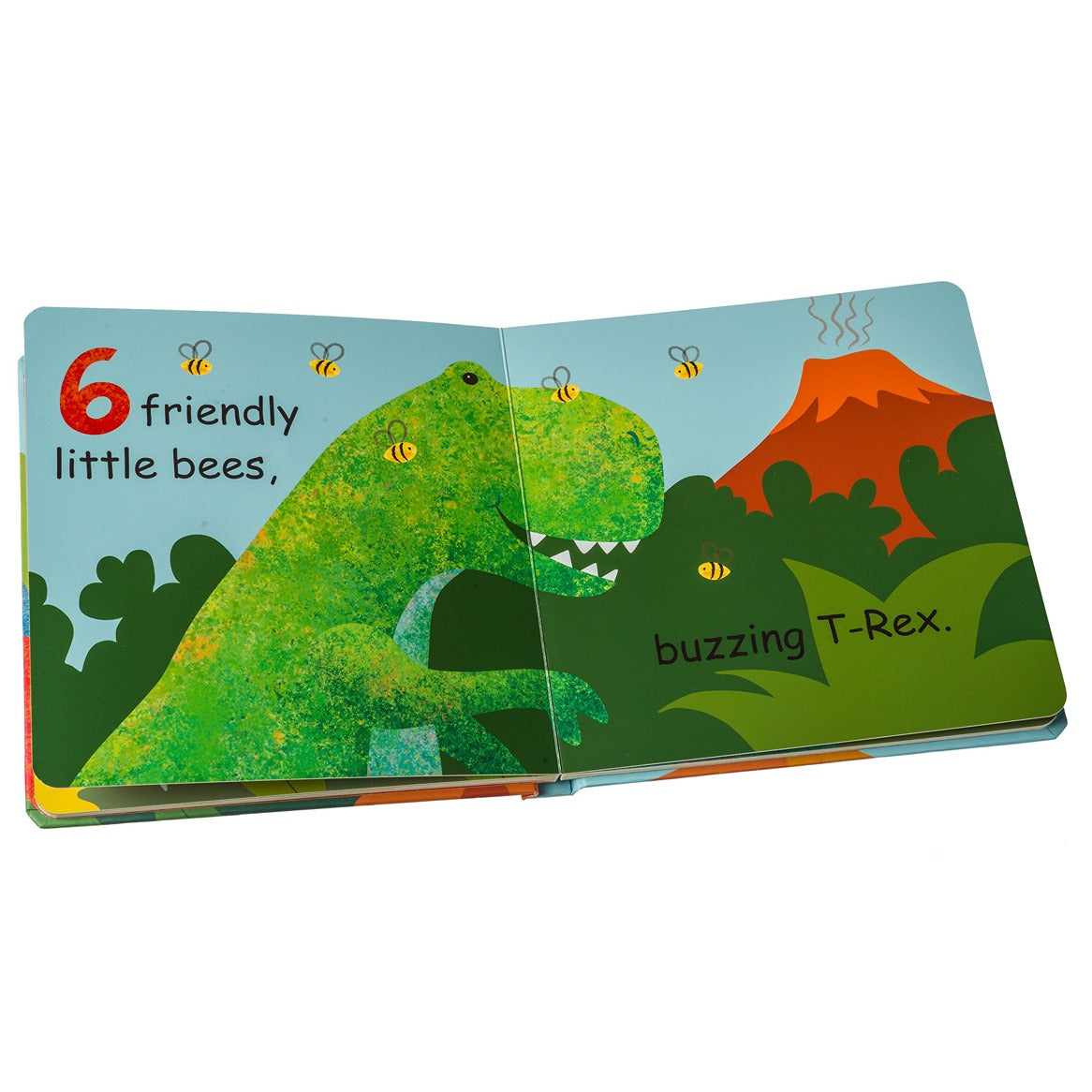 “Dino Friends” Board Book – 8″