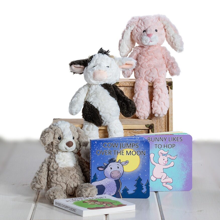 “Cow Jumps Over the Moon” Board Book – 6″