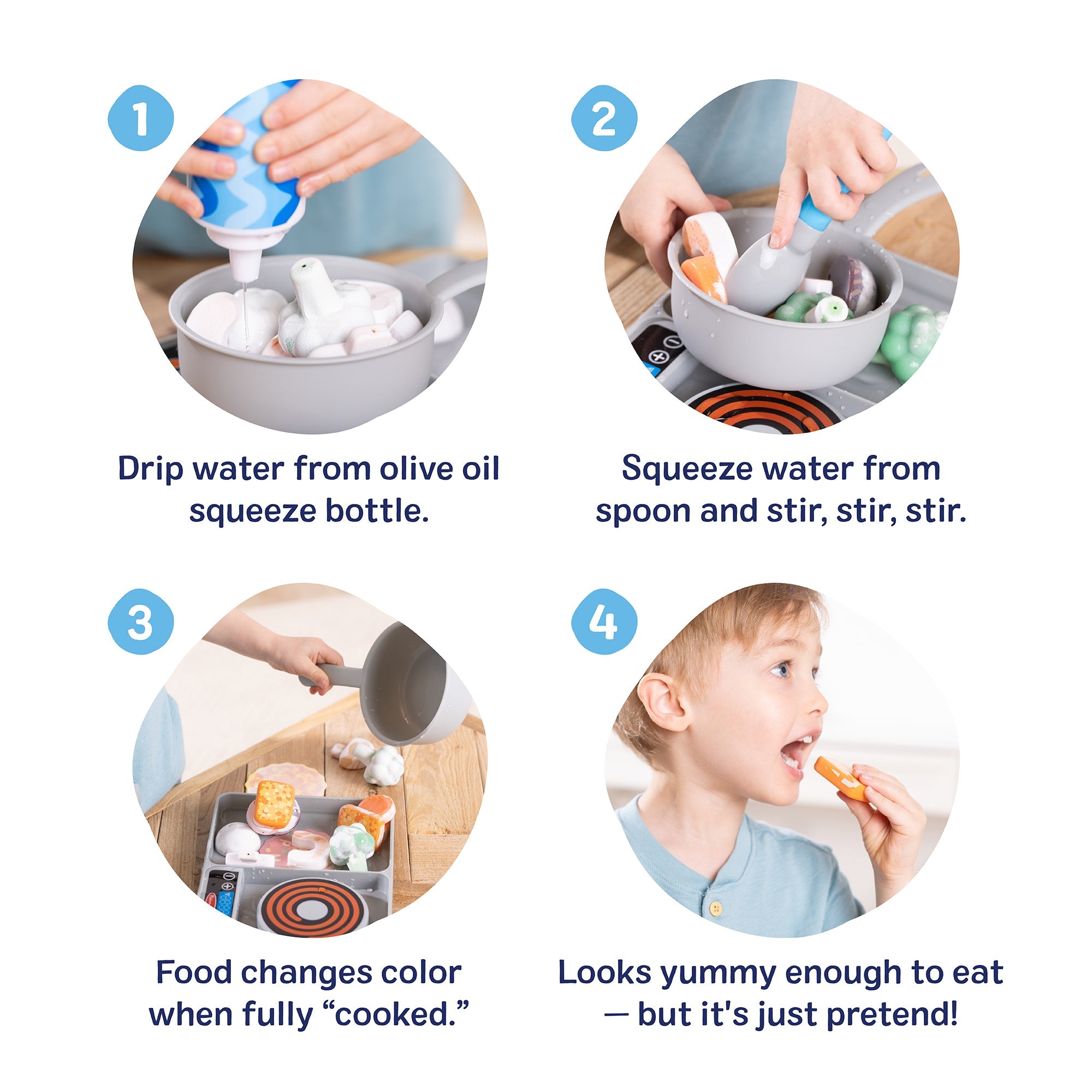 Simmer & Stir Stovetop Play Set with Color Changing Water WOW!