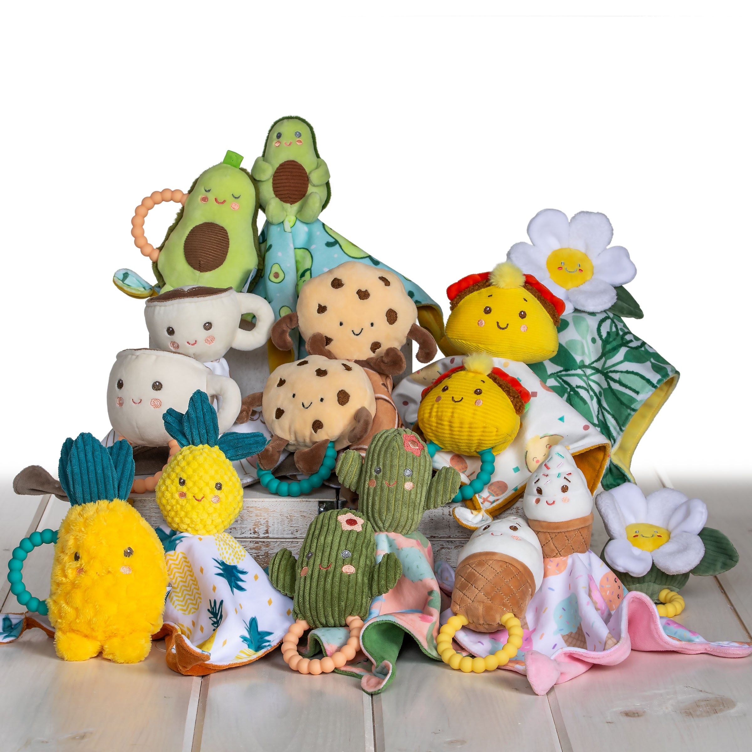 Sweet Soothie Chewy Taco Teether Rattle