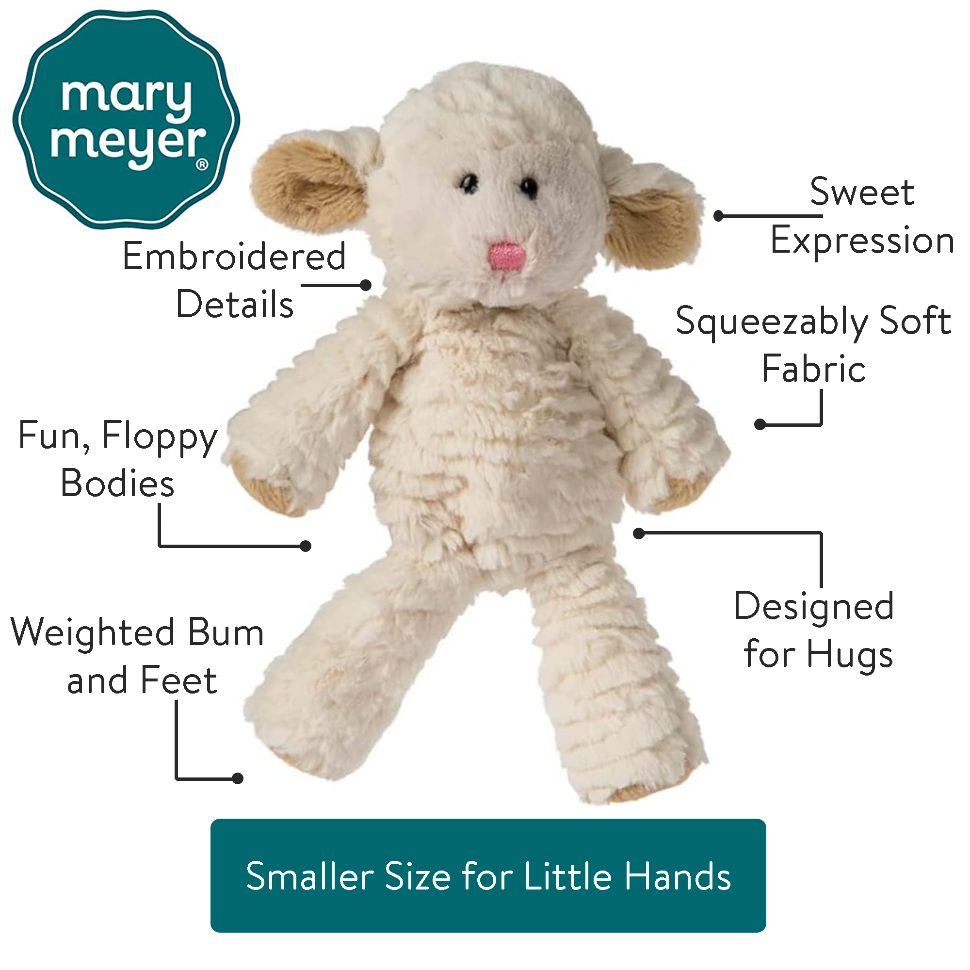 Marshmallow Junior Lamb – 9″