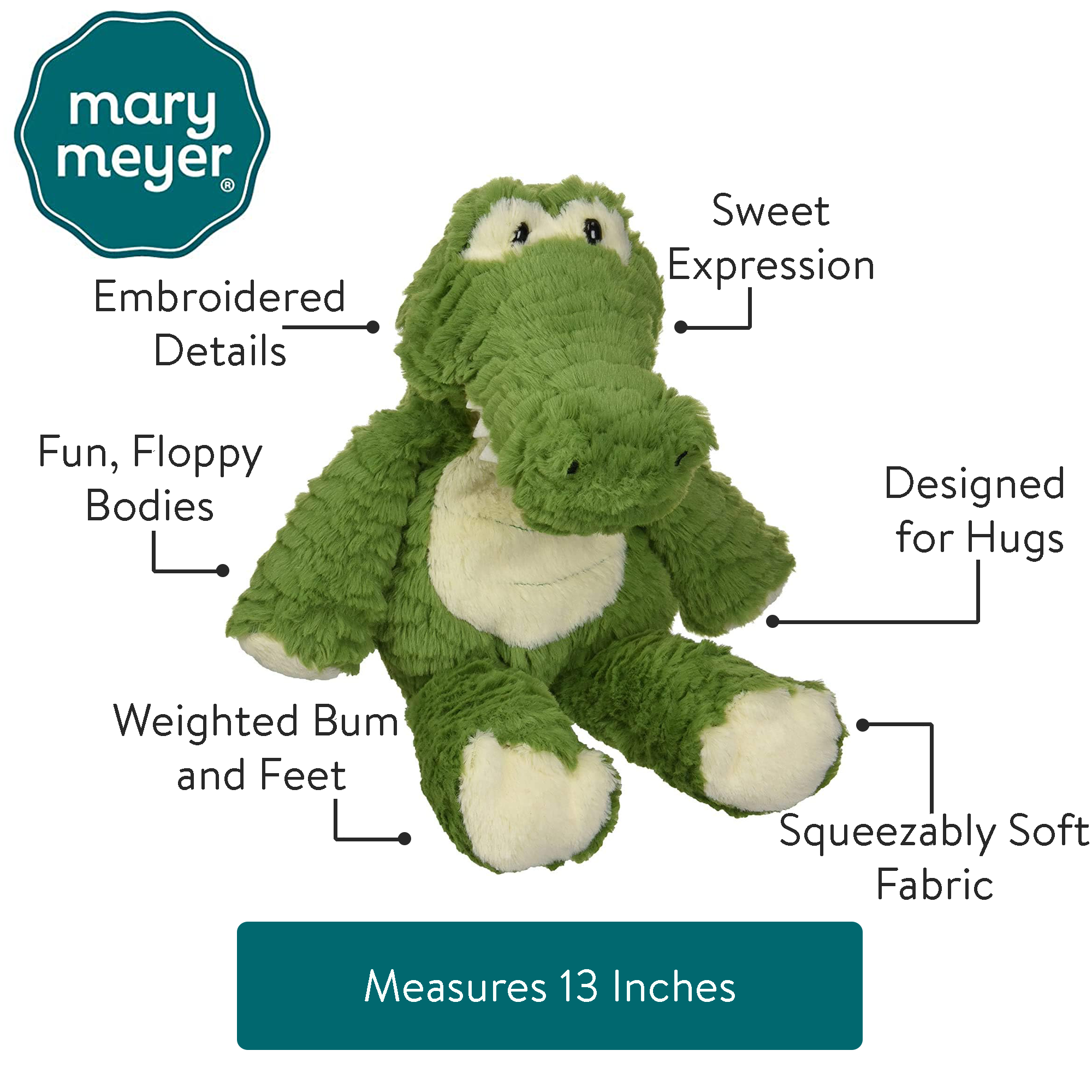 Marshmallow Gator – 13″
