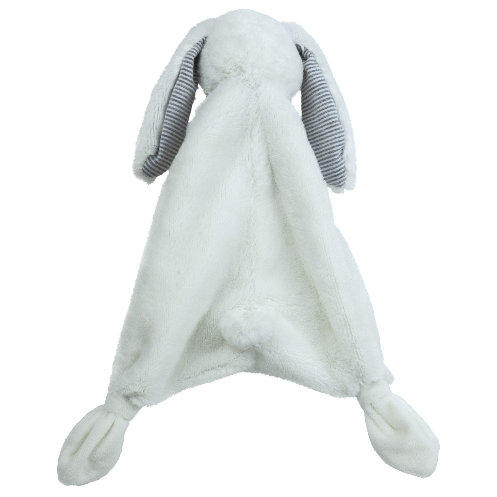Silky Bunny Lovey – White