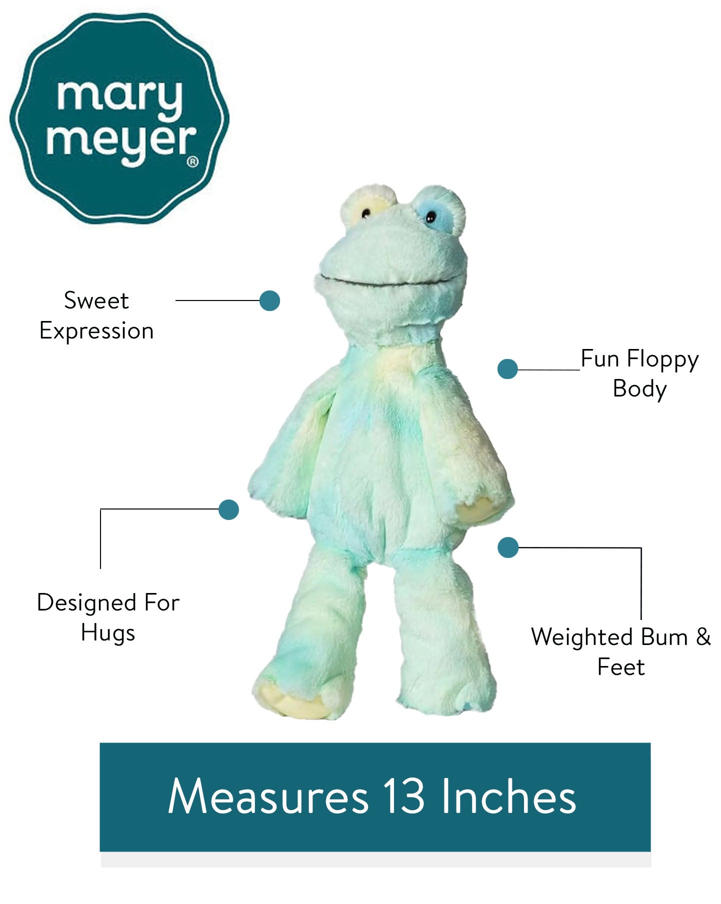 Marshmallow Paddy Frog – 13″