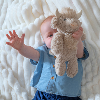 Putty Nursery Highland Cow – 11″