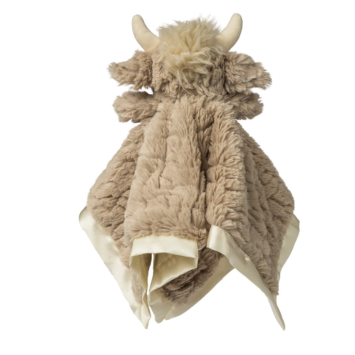 Putty Nursery Highland Cow Character Blanket – 13×13″