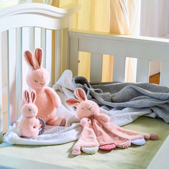 Sweet Dreams Bunny Activity Blanket – 12″