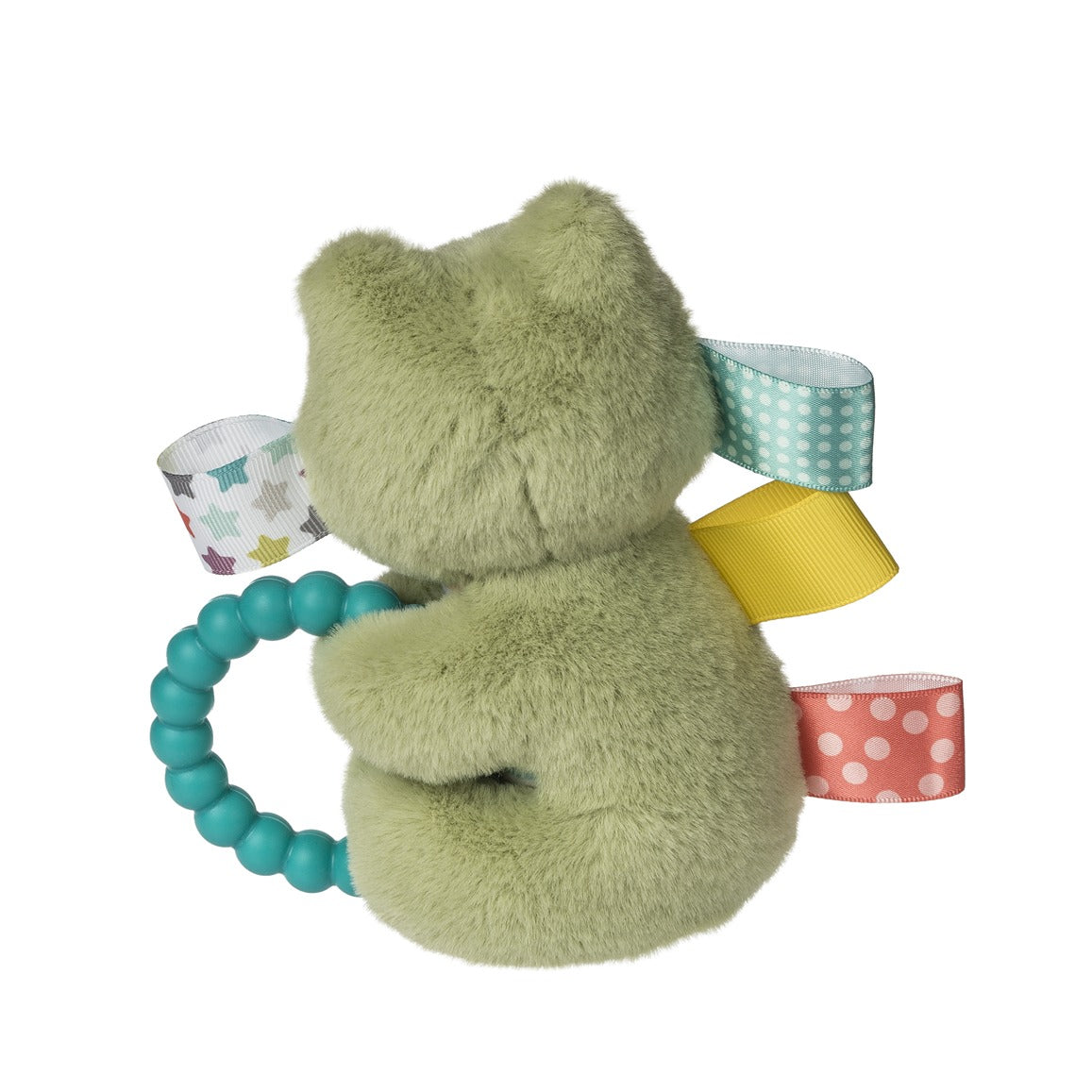 Taggies Peepers Frog Teether Rattle – 6″