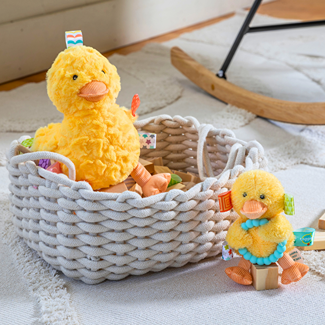 Taggies Dunkin Duck Soft Toy – 10″