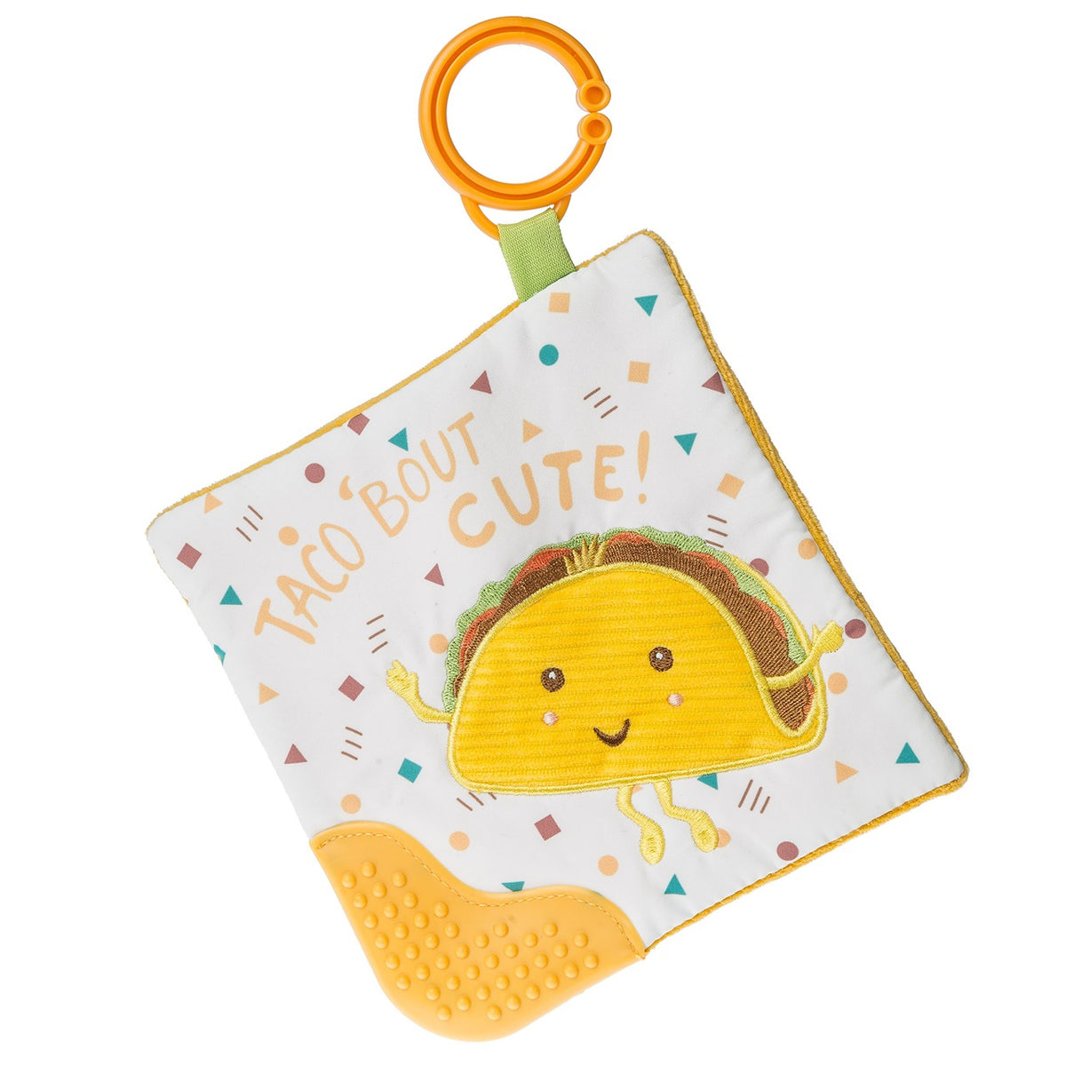 Taco Bout Cute Crinkle Teether – 6×6″