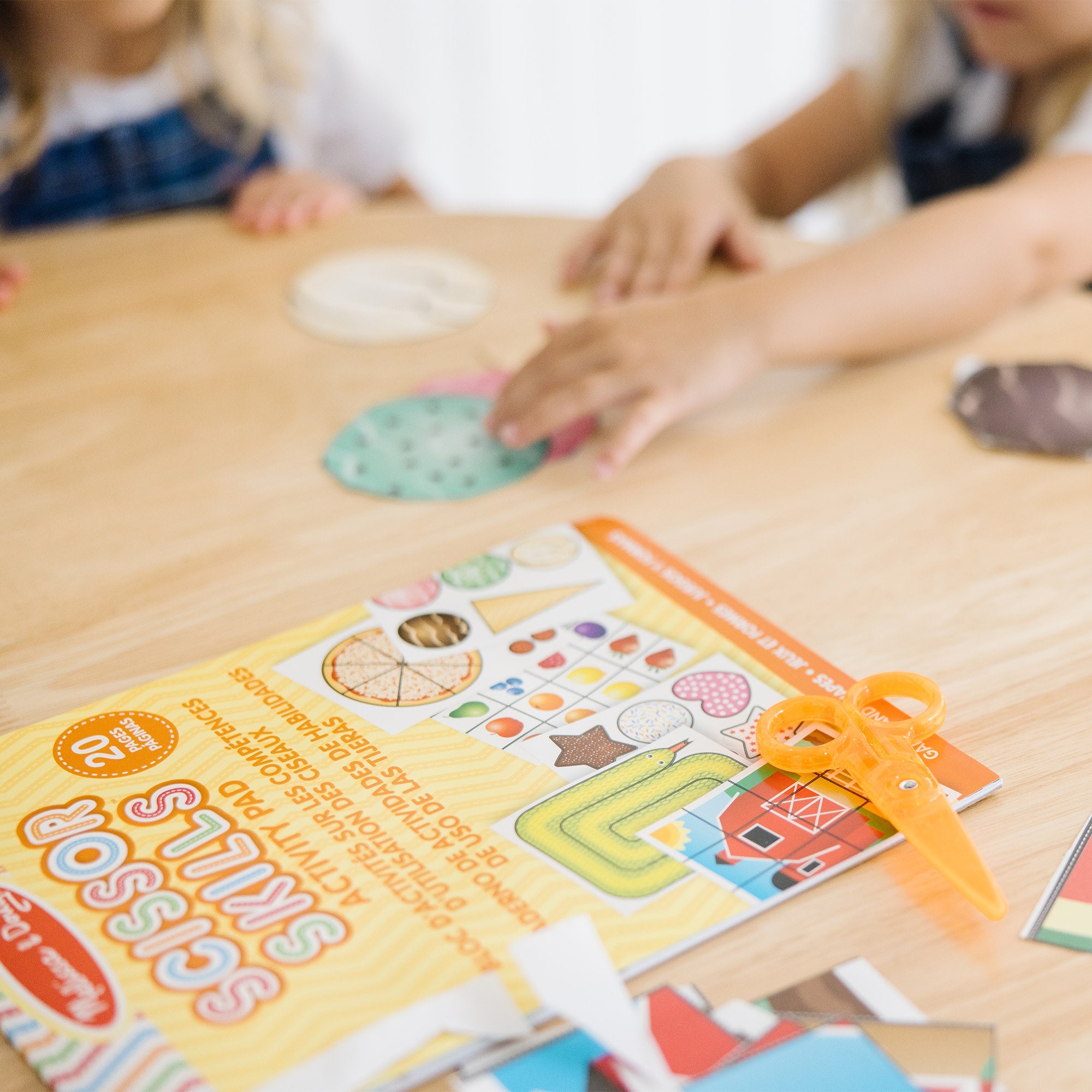 Scissor Skills Activity Pad Games & Shapes