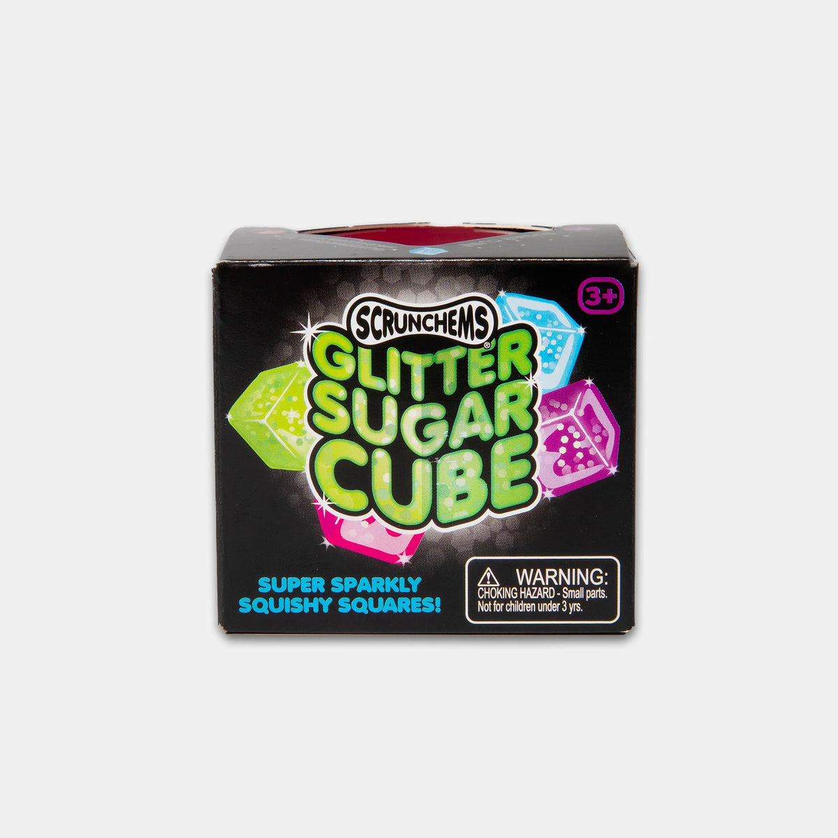 Scrunchems Glitter Sugar Cube ( 1 random color per order)