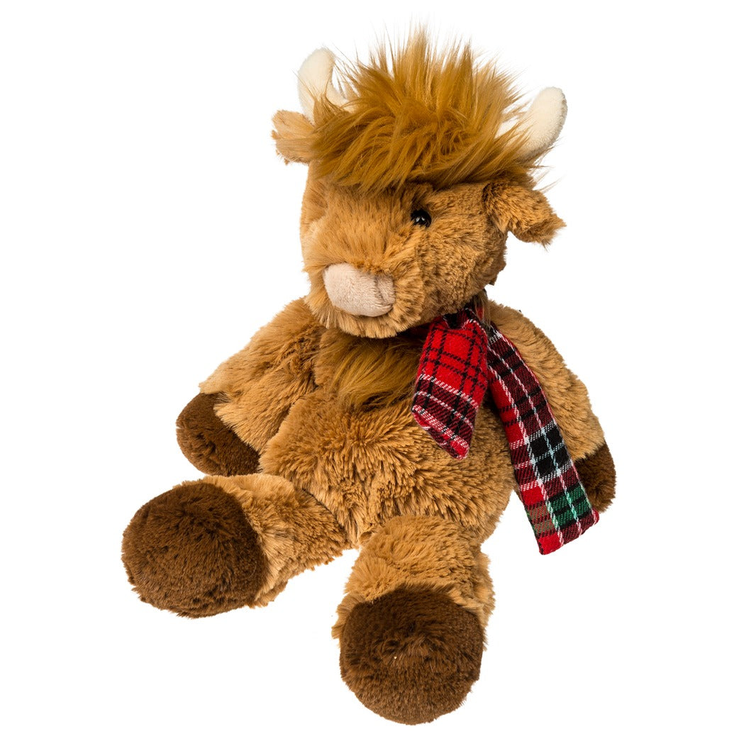 Marshmallow Junior Nutmeg Highland Cow – 9″