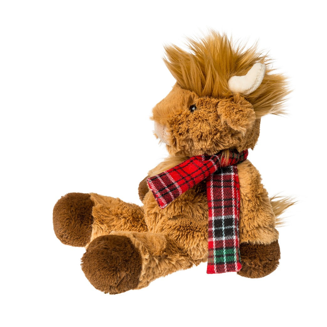 Marshmallow Junior Nutmeg Highland Cow – 9″