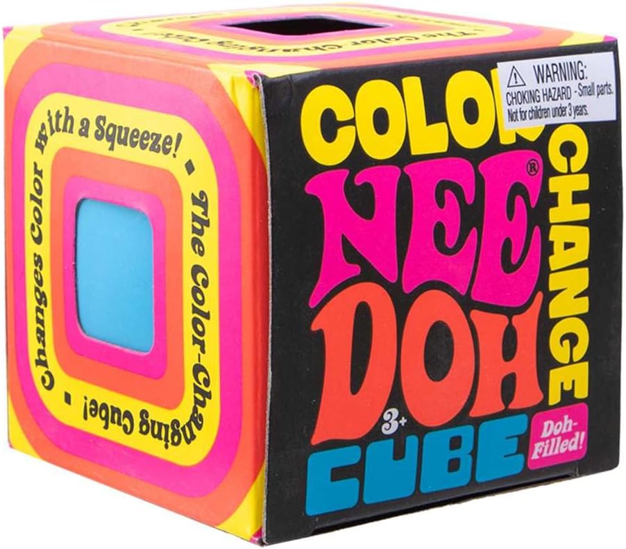 Needoh Color Change Cube (Pack of 1 random color)
