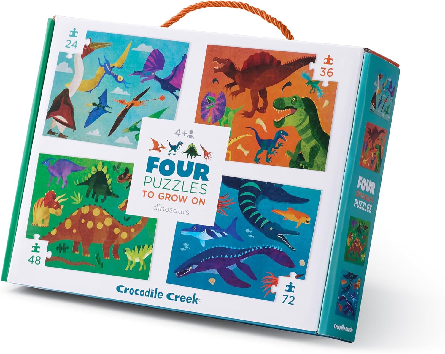 Dinosaurs Four Puzzles To Grow On
