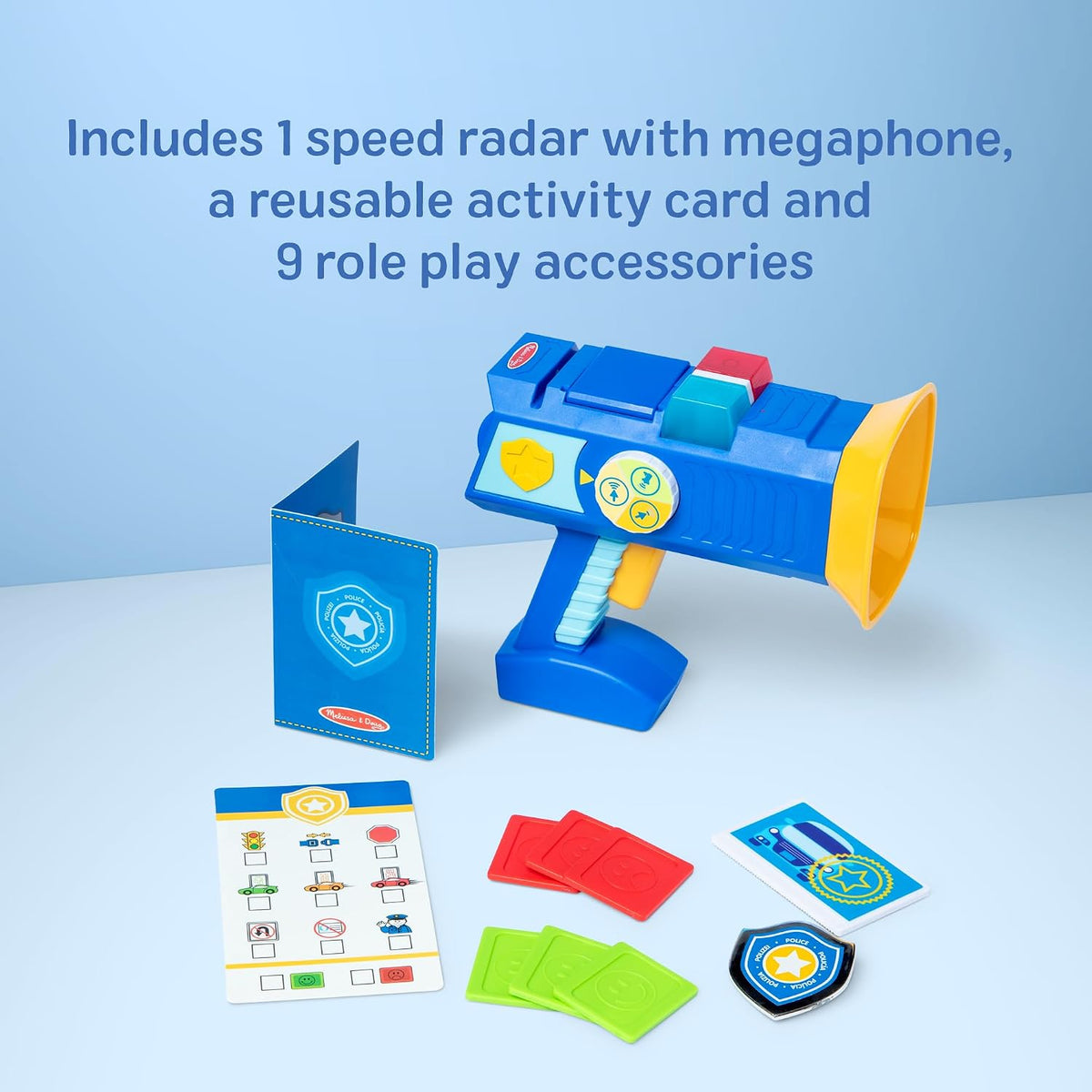 Lights & Sounds Police speed Radar