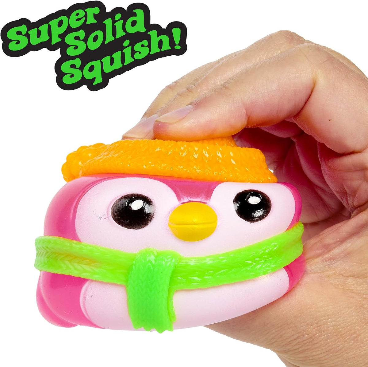 Needoh Squishmas Polar Glow Penguin - (Pack of 1 random color)