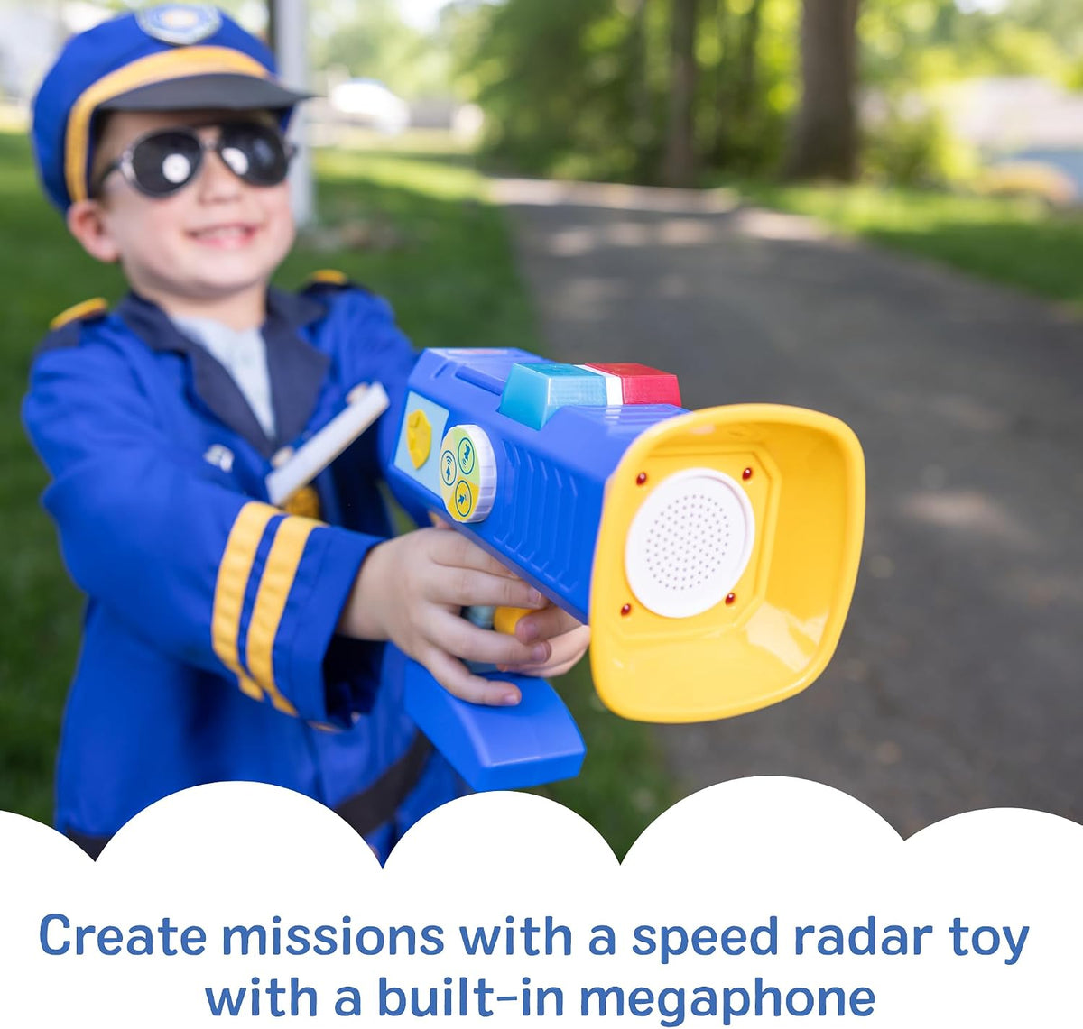 Lights & Sounds Police speed Radar