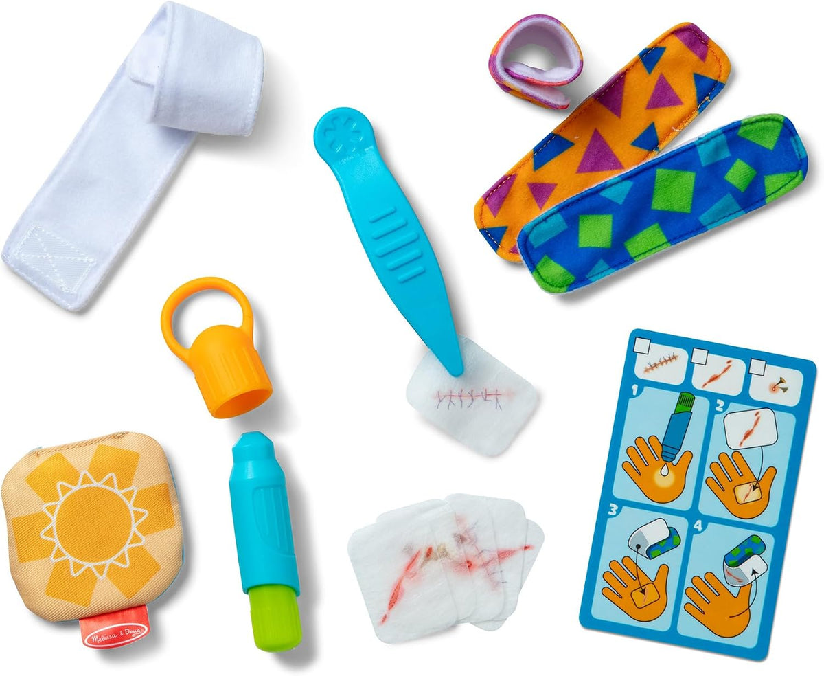 Boo-Boos & Bandages Reusable First Aid Pretend Play Set
