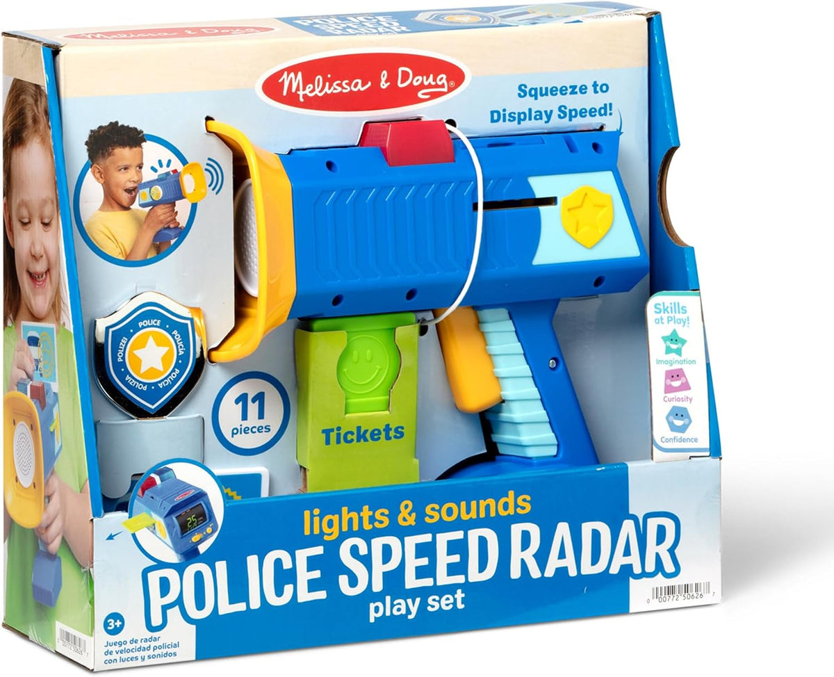 Lights & Sounds Police speed Radar
