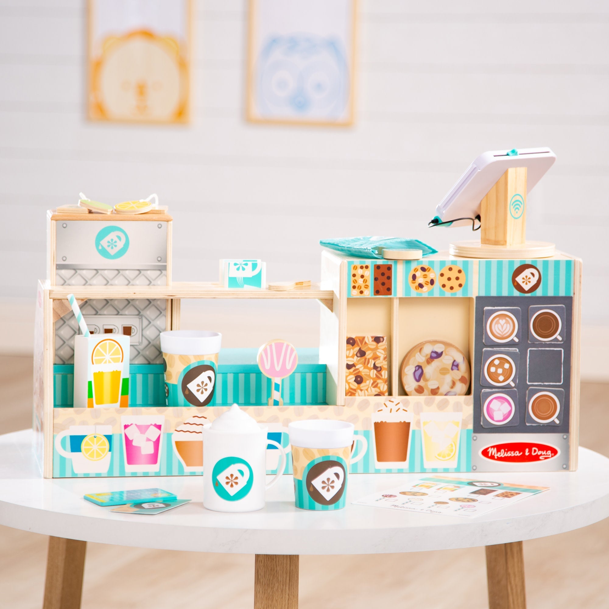 Wooden Cafe Barista Coffee Shop