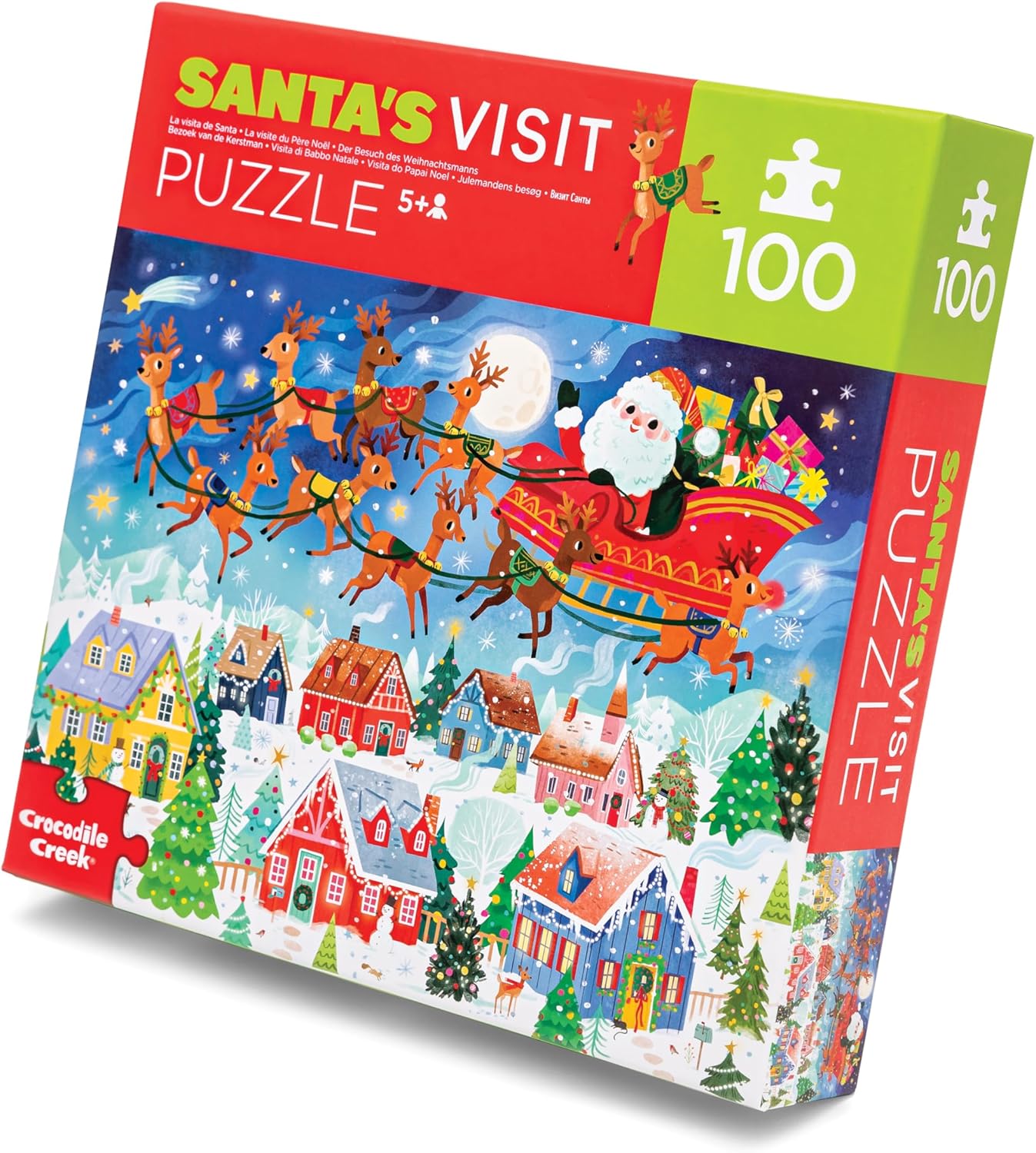 Santa's Visit 100pc Puzzle