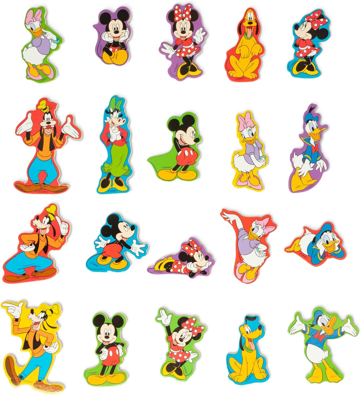 Disney Mickey Mouse Wooden Magnets Set