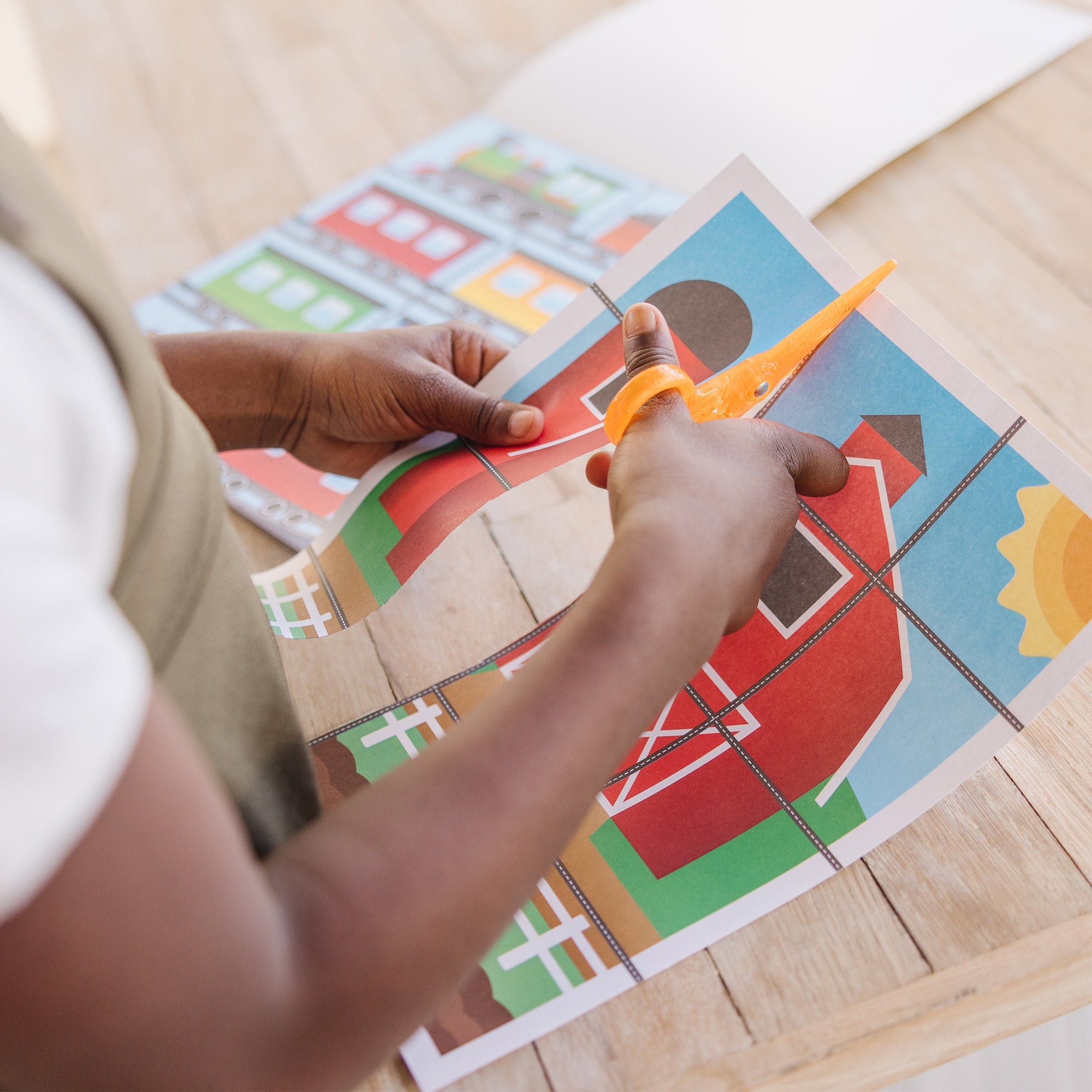Scissor Skills Activity Pad Games & Shapes