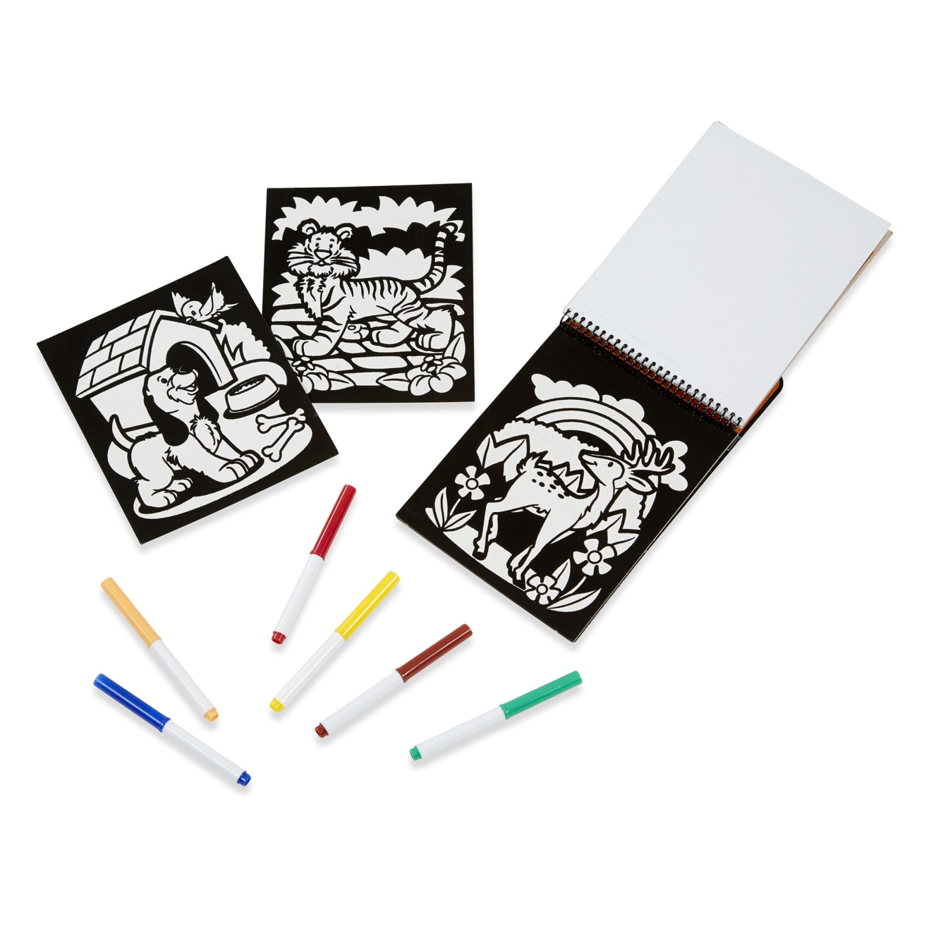 Magic Velvet Animal Scenes - On the Go Travel Activity