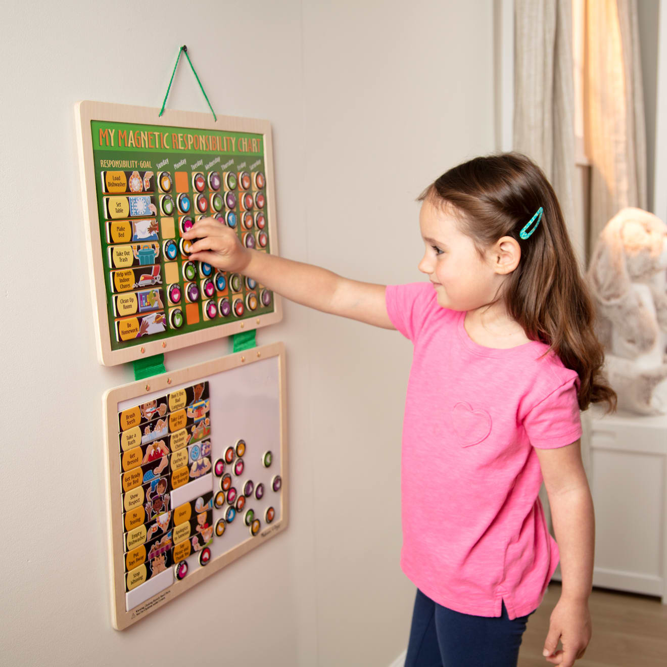 Magnetic Responsibility Chart - Chore Chart
