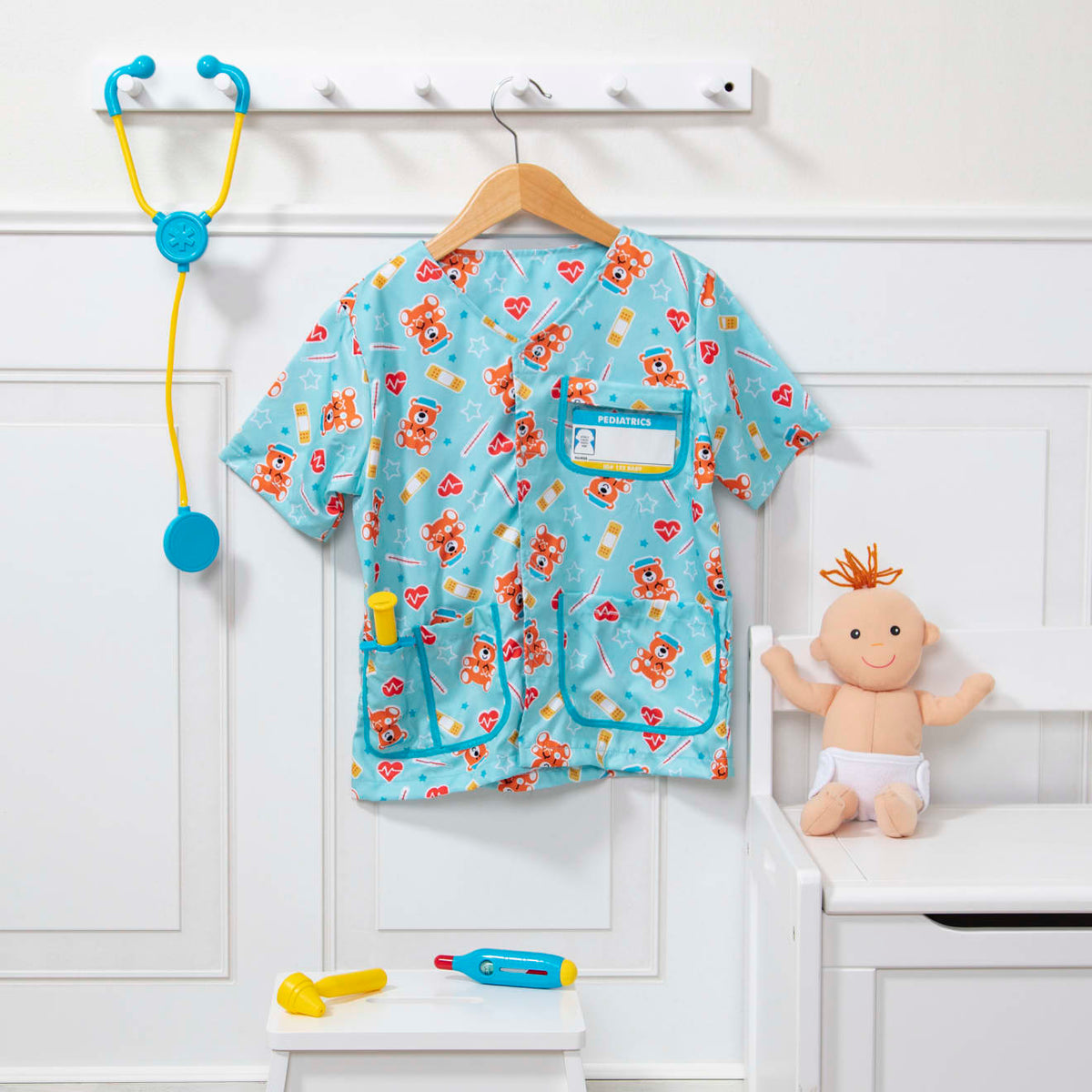 Pediatric Nurse Role Play Costume Set