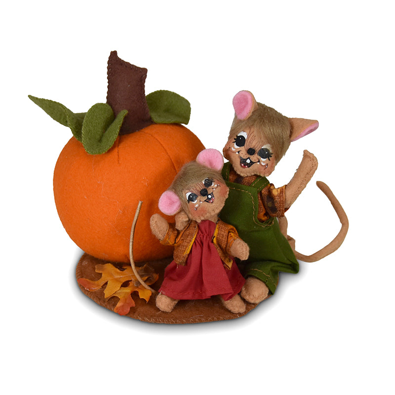 Annalee Pumpkin Patch Mice 5"