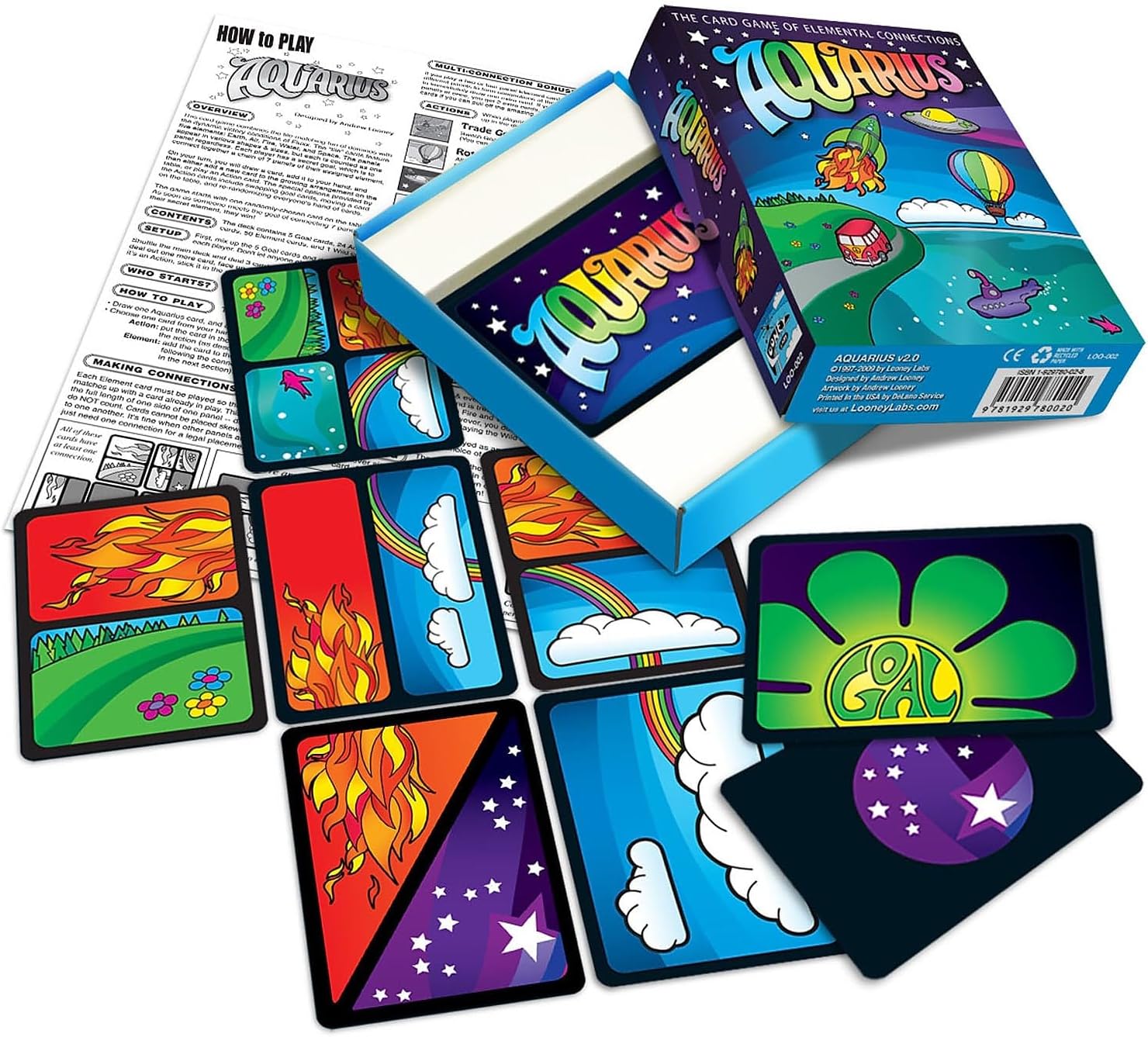Looney Labs Aquarius Card Game