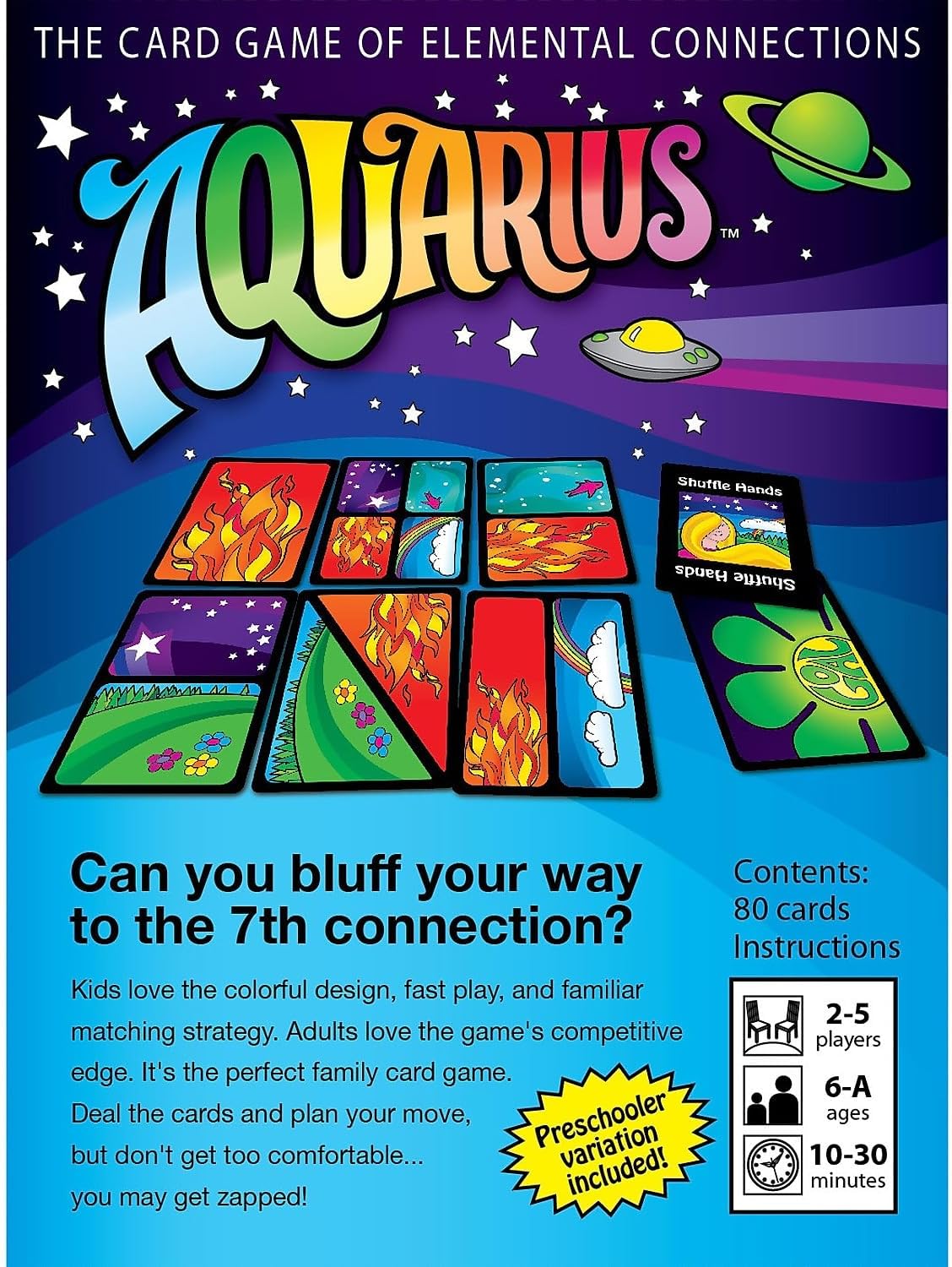 Looney Labs Aquarius Card Game