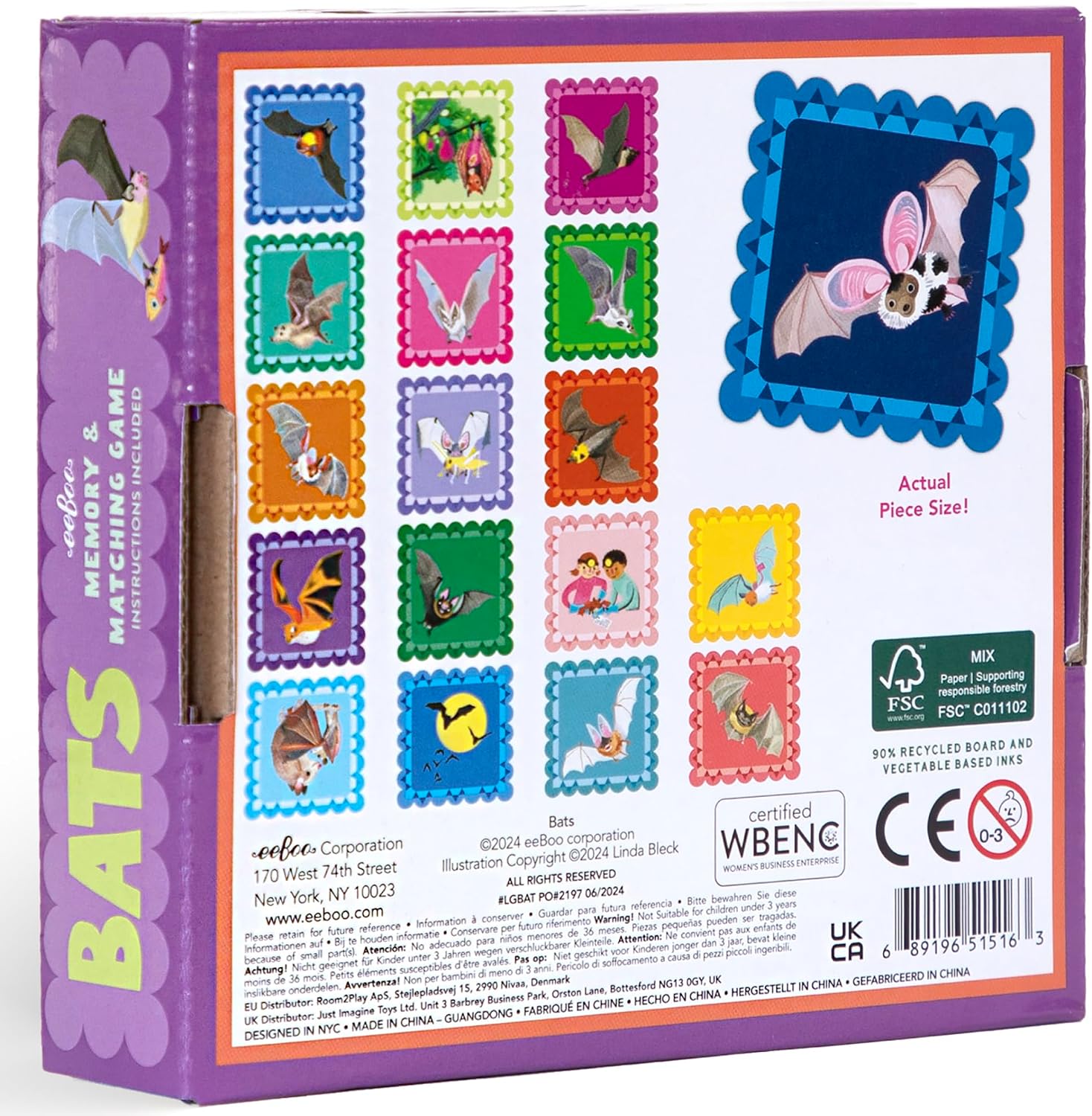 Bats Memory & Matching Game