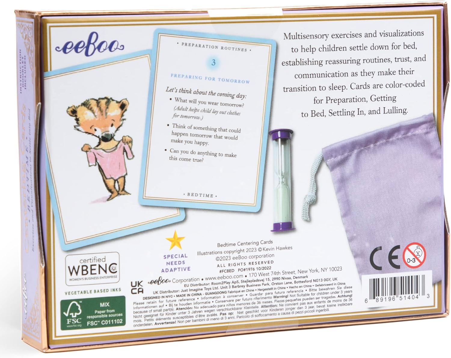 Bedtime Centering Cards