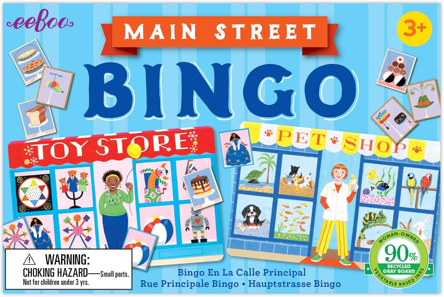 Main Street Little Bingo Game
