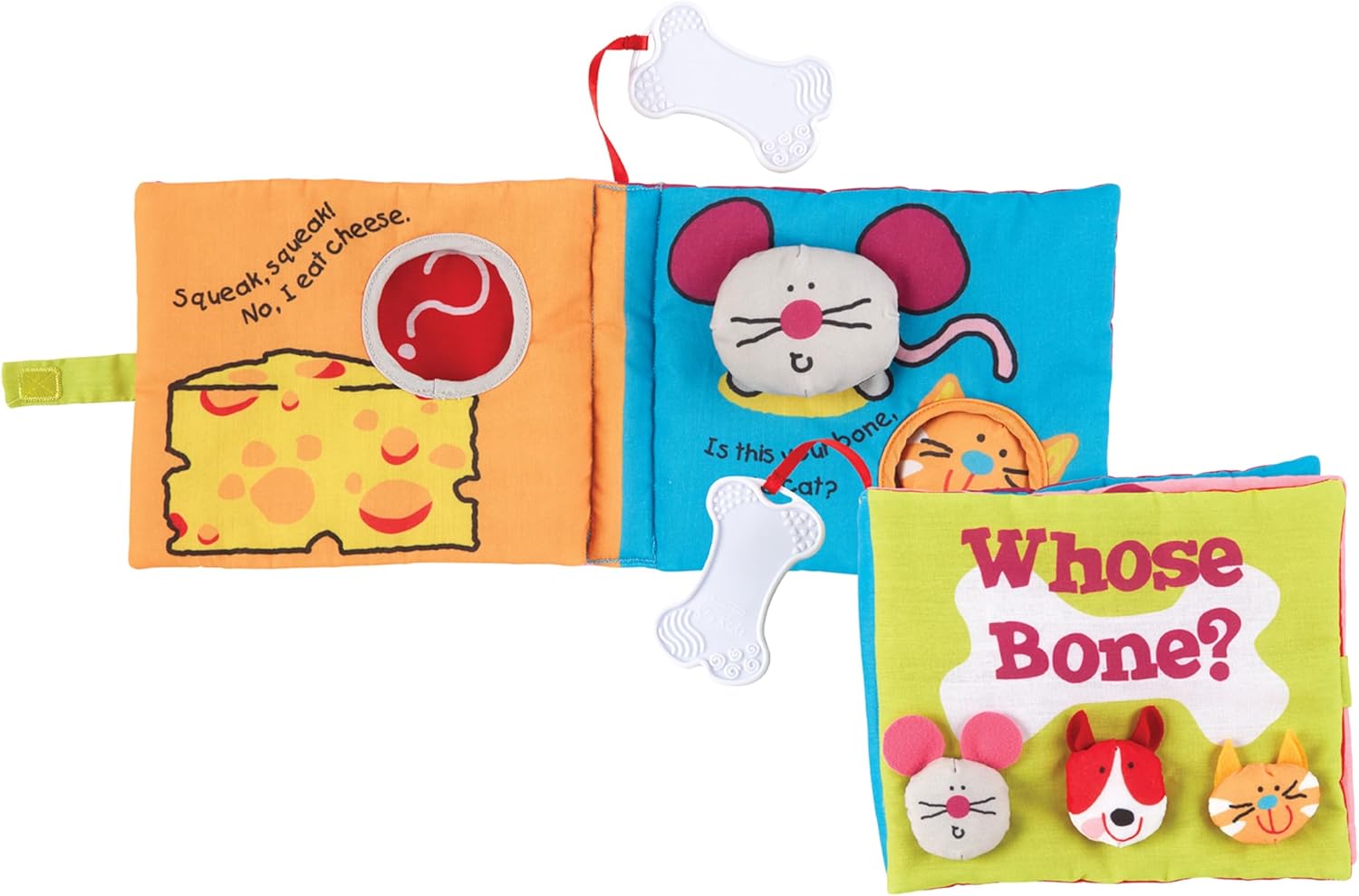 K's Kids - Whose Bone? Fabric Book