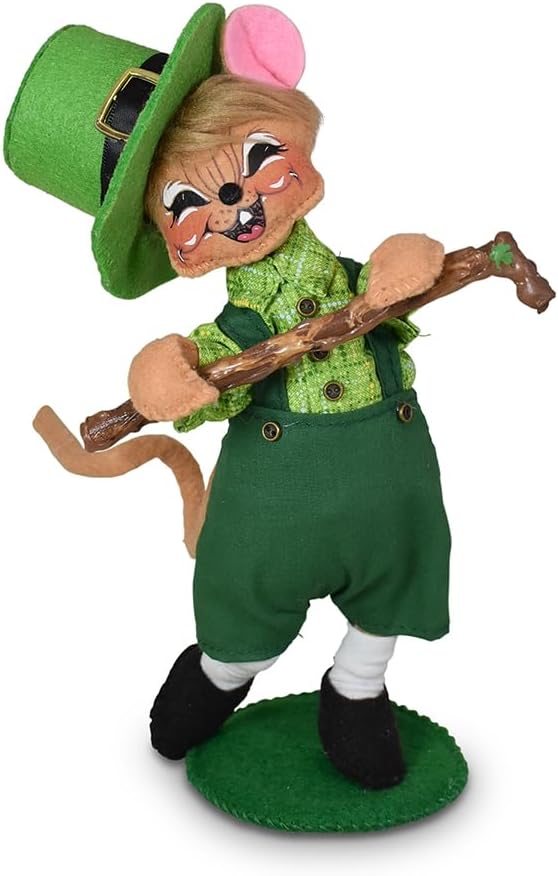 Annalee 6" Irish Boy Mouse for St. Patrick's Day