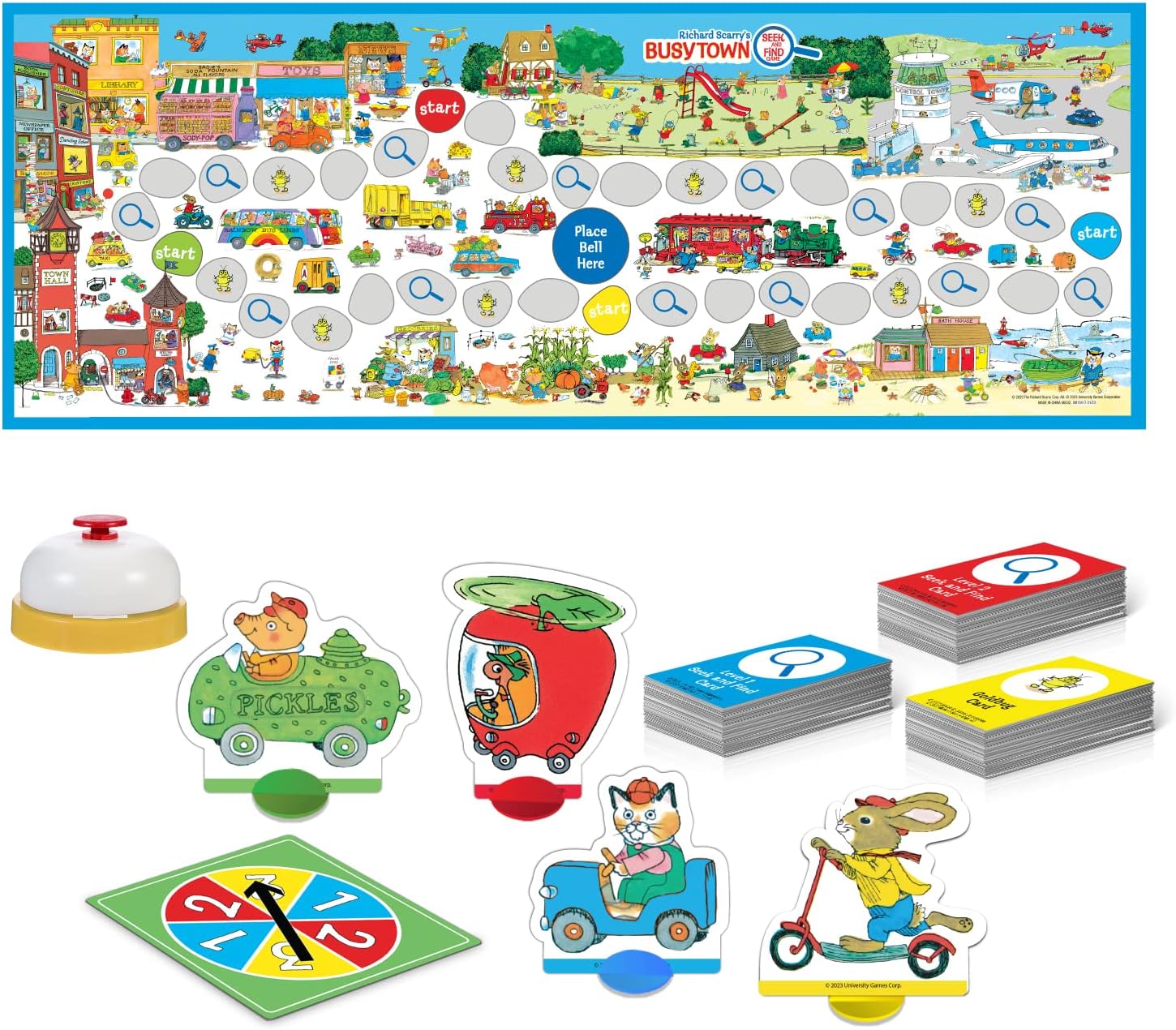 Richard Scarry's Busytown Seek and Find Game