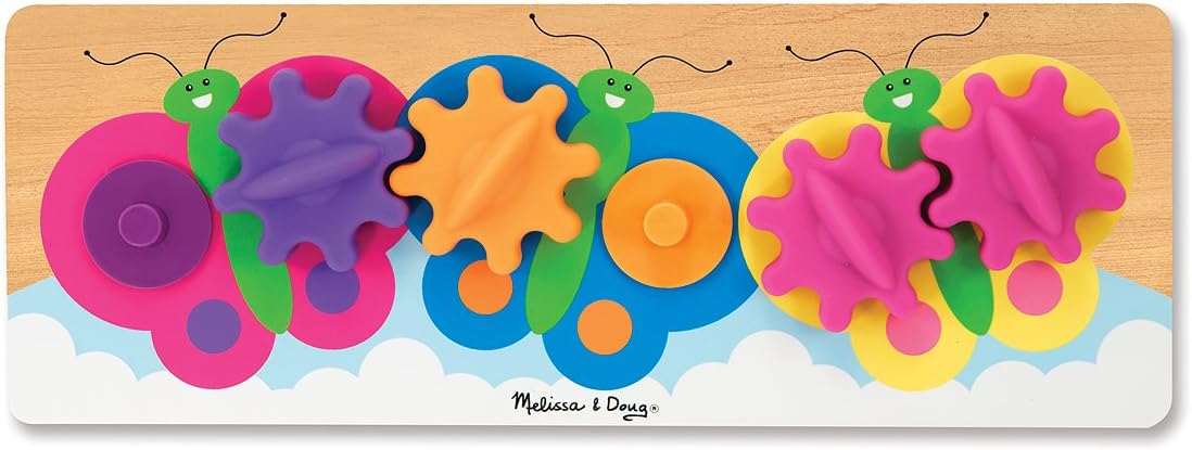 Fluttering Butterflies Gear Toy