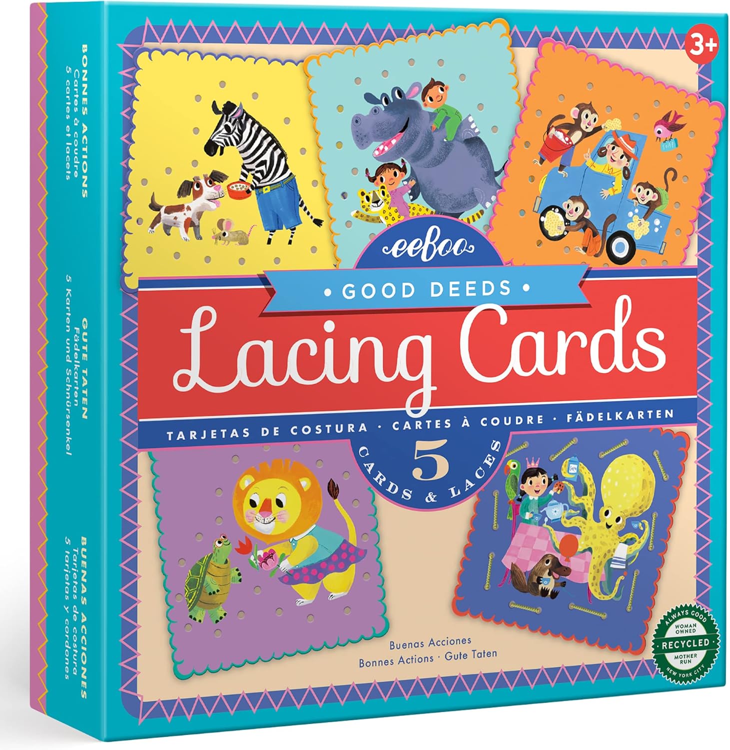 Good Deeds Lacing Cards
