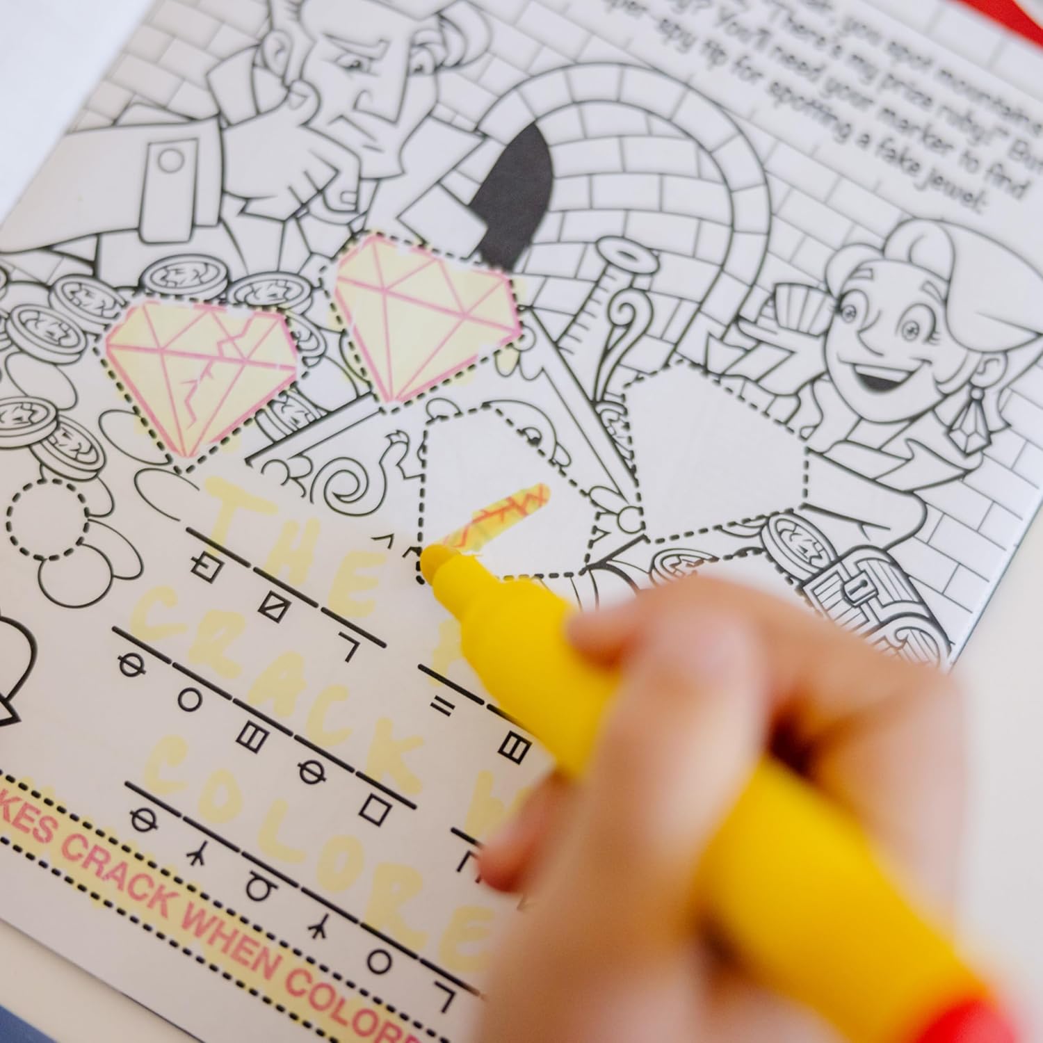 On The Go Secret Decoder Activity Book - The Case of The Runaway Ruby
